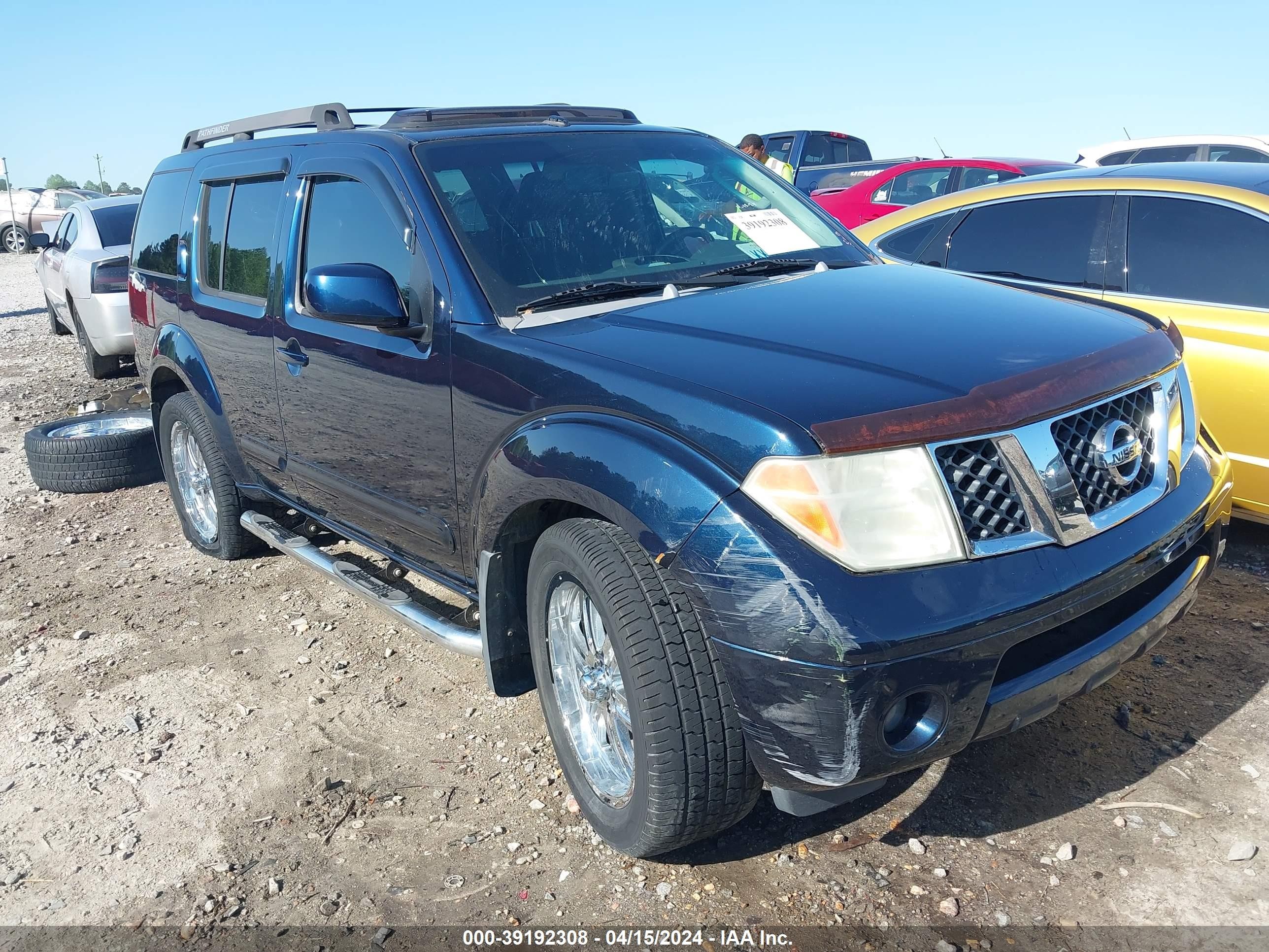 NISSAN PATHFINDER 2006 5n1ar18u16c641815