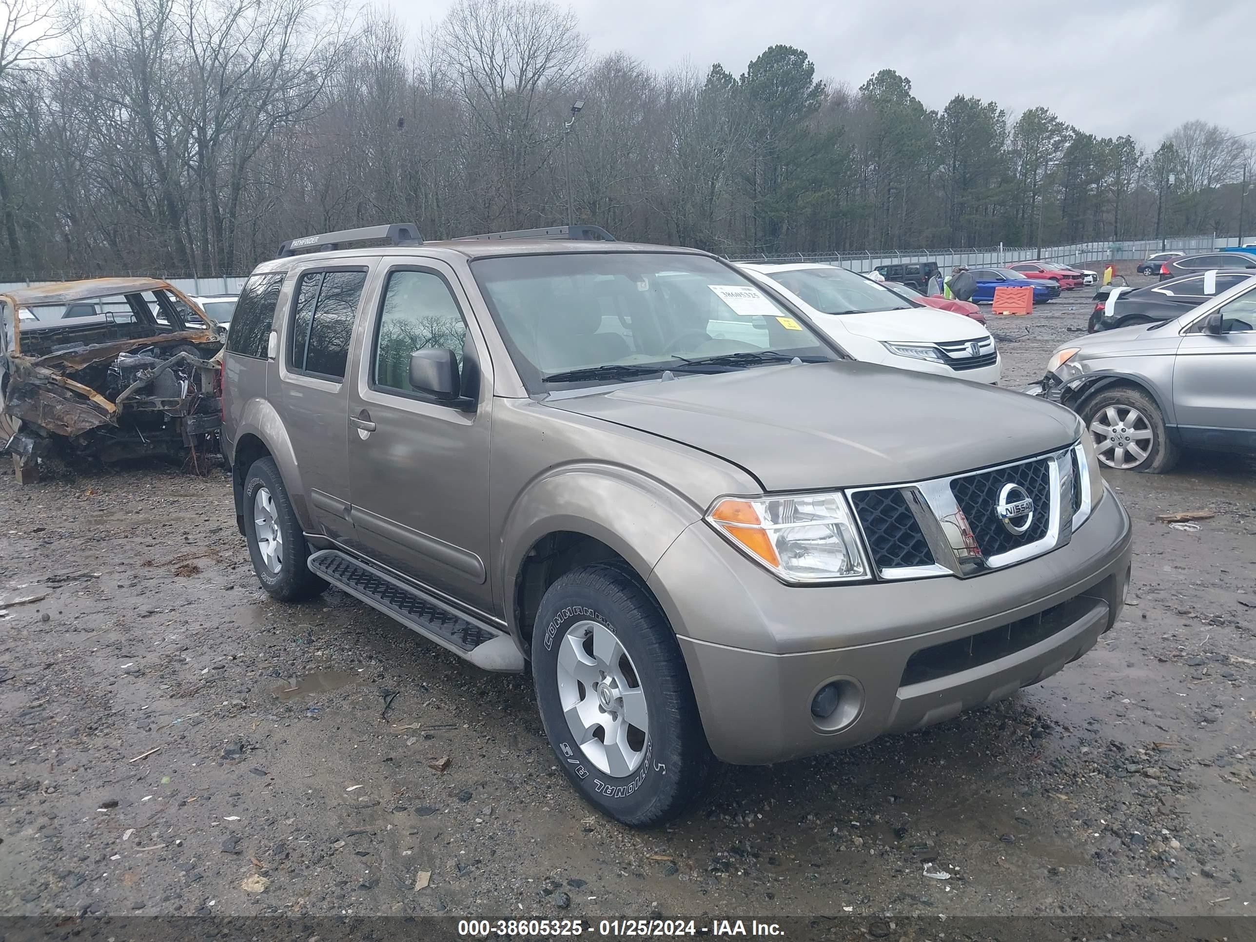 NISSAN PATHFINDER 2006 5n1ar18u16c663135