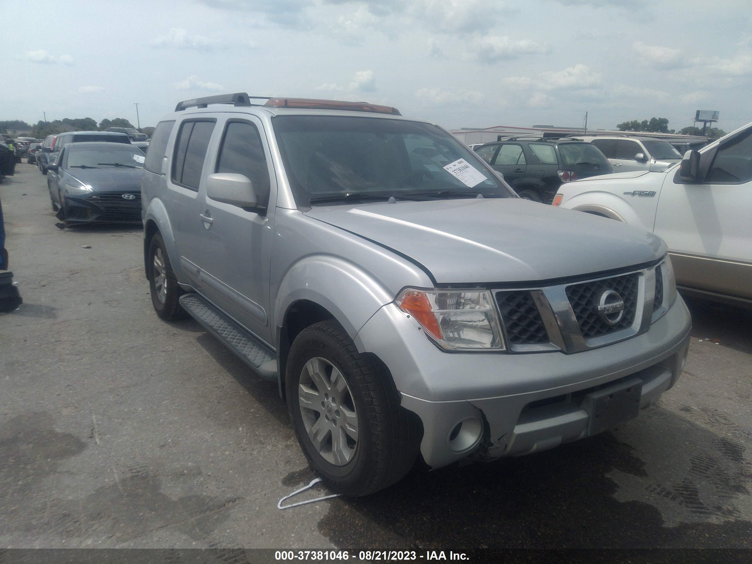 NISSAN PATHFINDER 2007 5n1ar18u27c604189