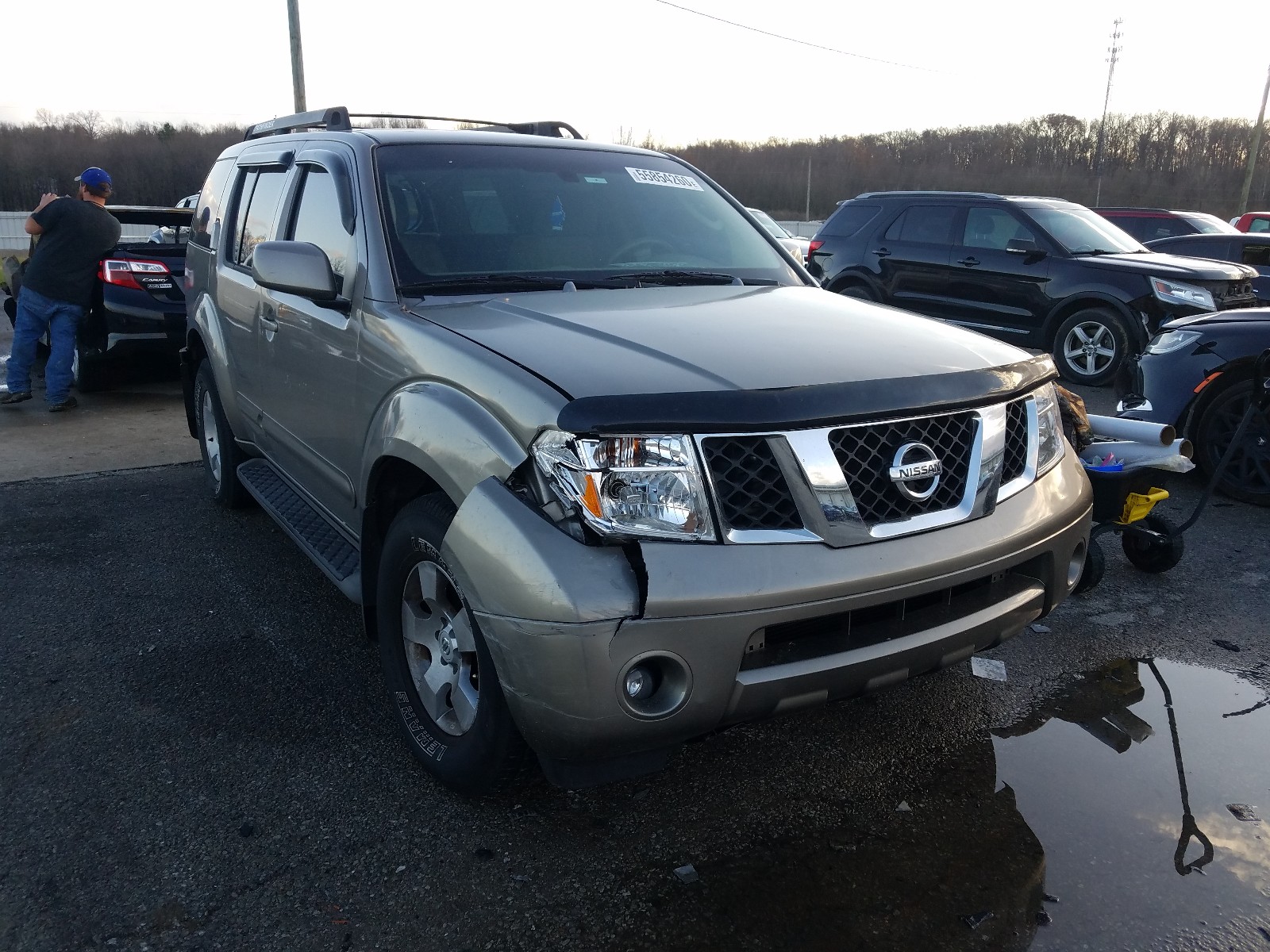 NISSAN PATHFINDER 2007 5n1ar18u37c628260