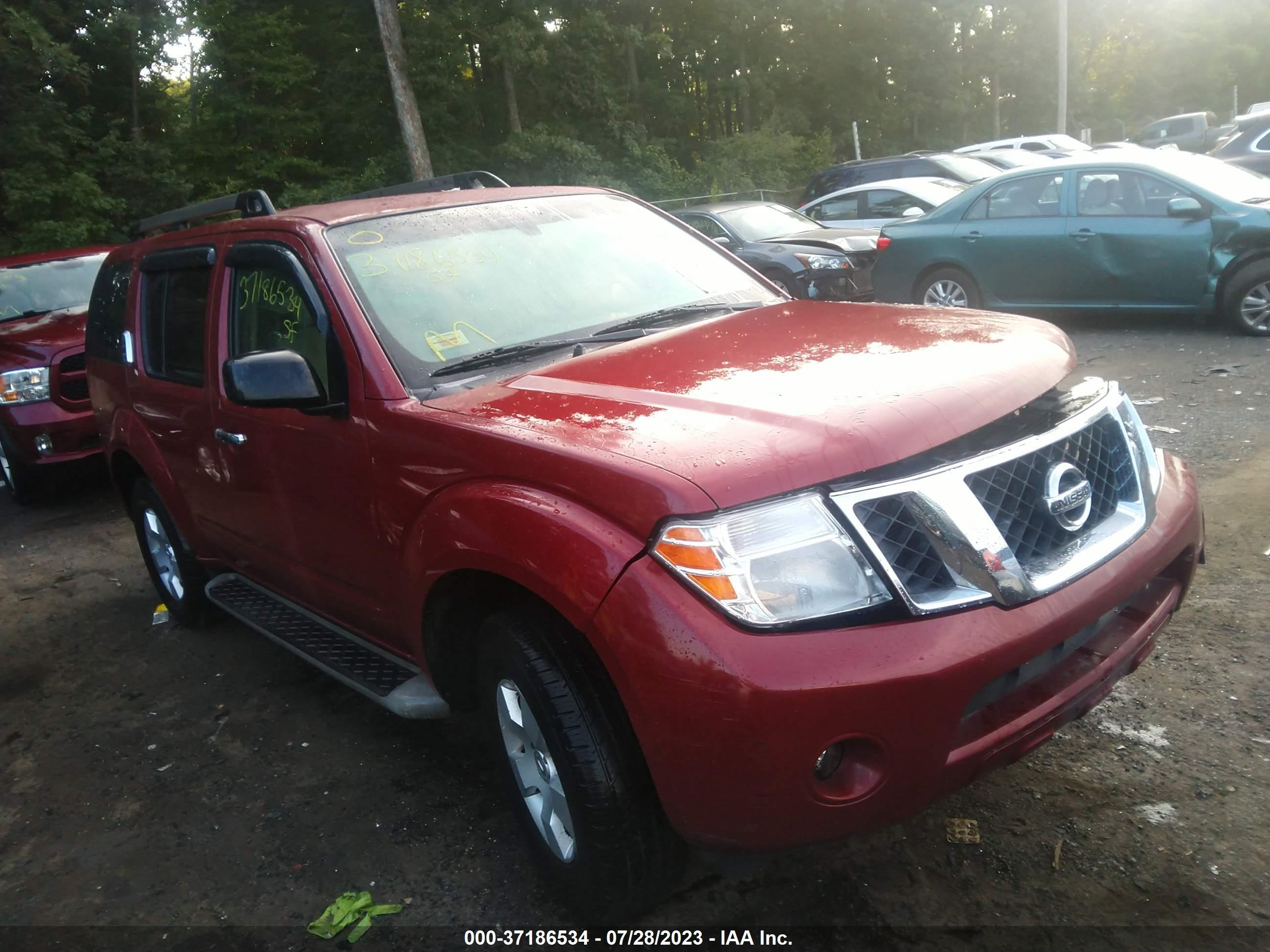 NISSAN PATHFINDER 2008 5n1ar18u48c615891