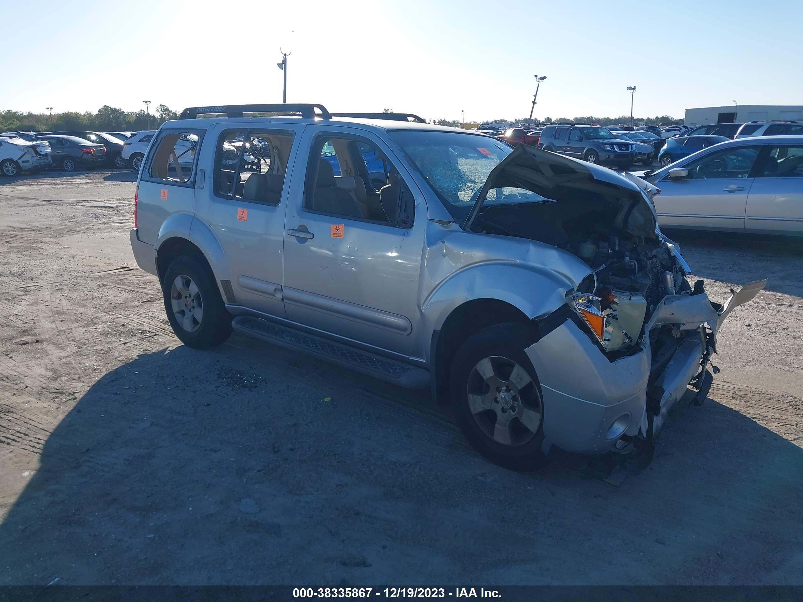 NISSAN PATHFINDER 2006 5n1ar18u56c607151