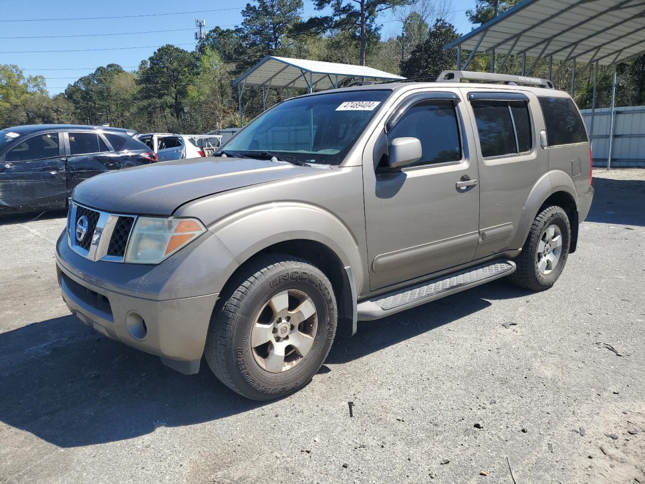 NISSAN PATHFINDER 2007 5n1ar18u57c604137