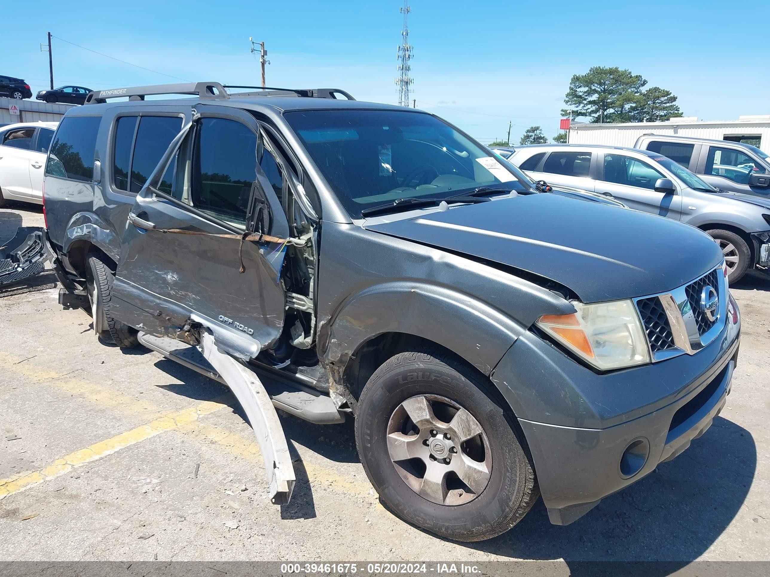 NISSAN PATHFINDER 2005 5n1ar18u65c709640