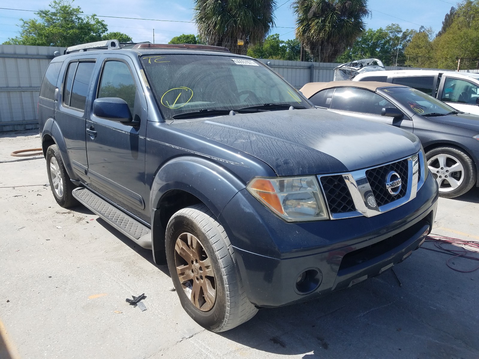 NISSAN PATHFINDER 2005 5n1ar18u65c737888