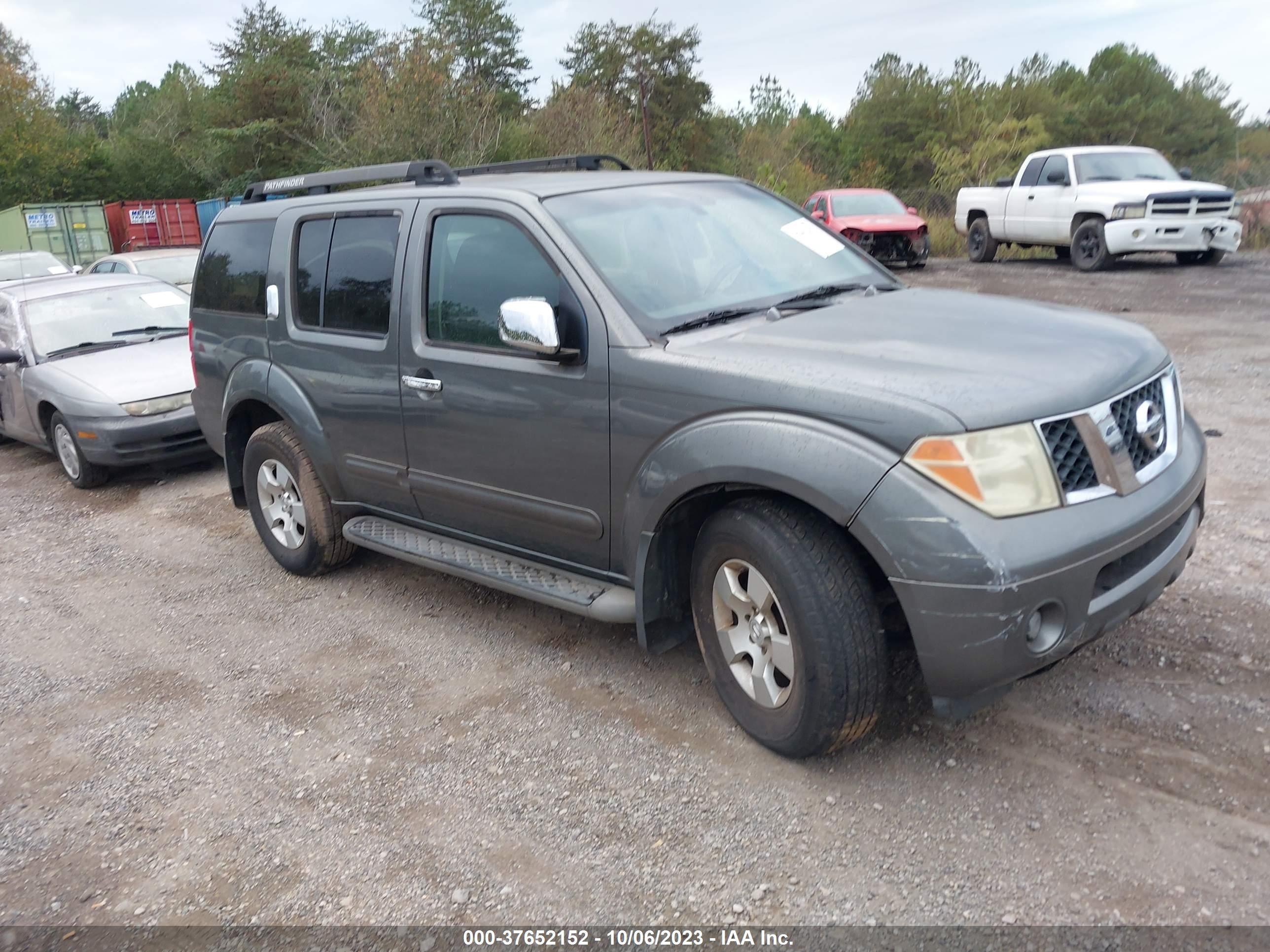 NISSAN PATHFINDER 2006 5n1ar18u66c660716