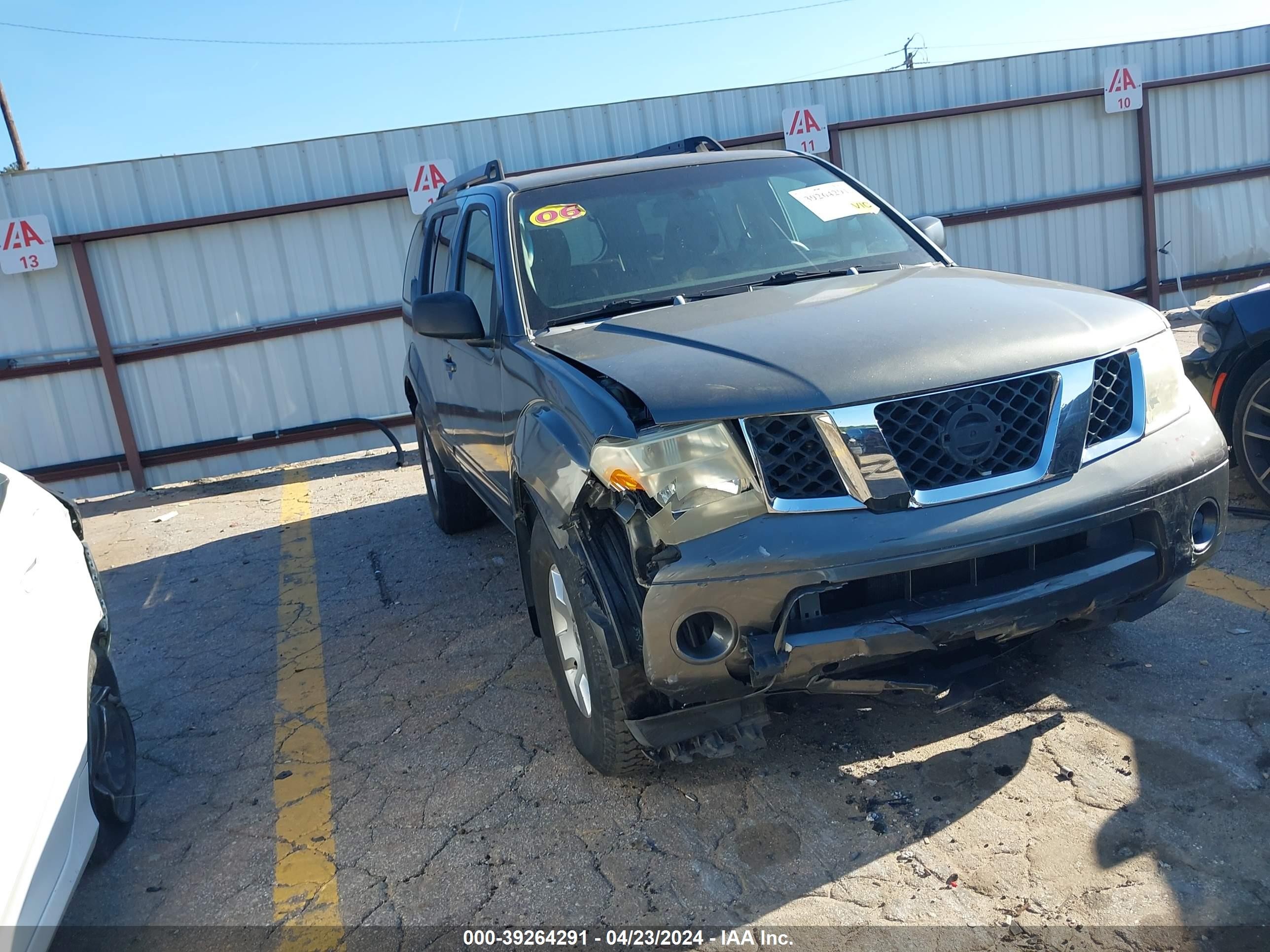 NISSAN PATHFINDER 2006 5n1ar18u66c684045