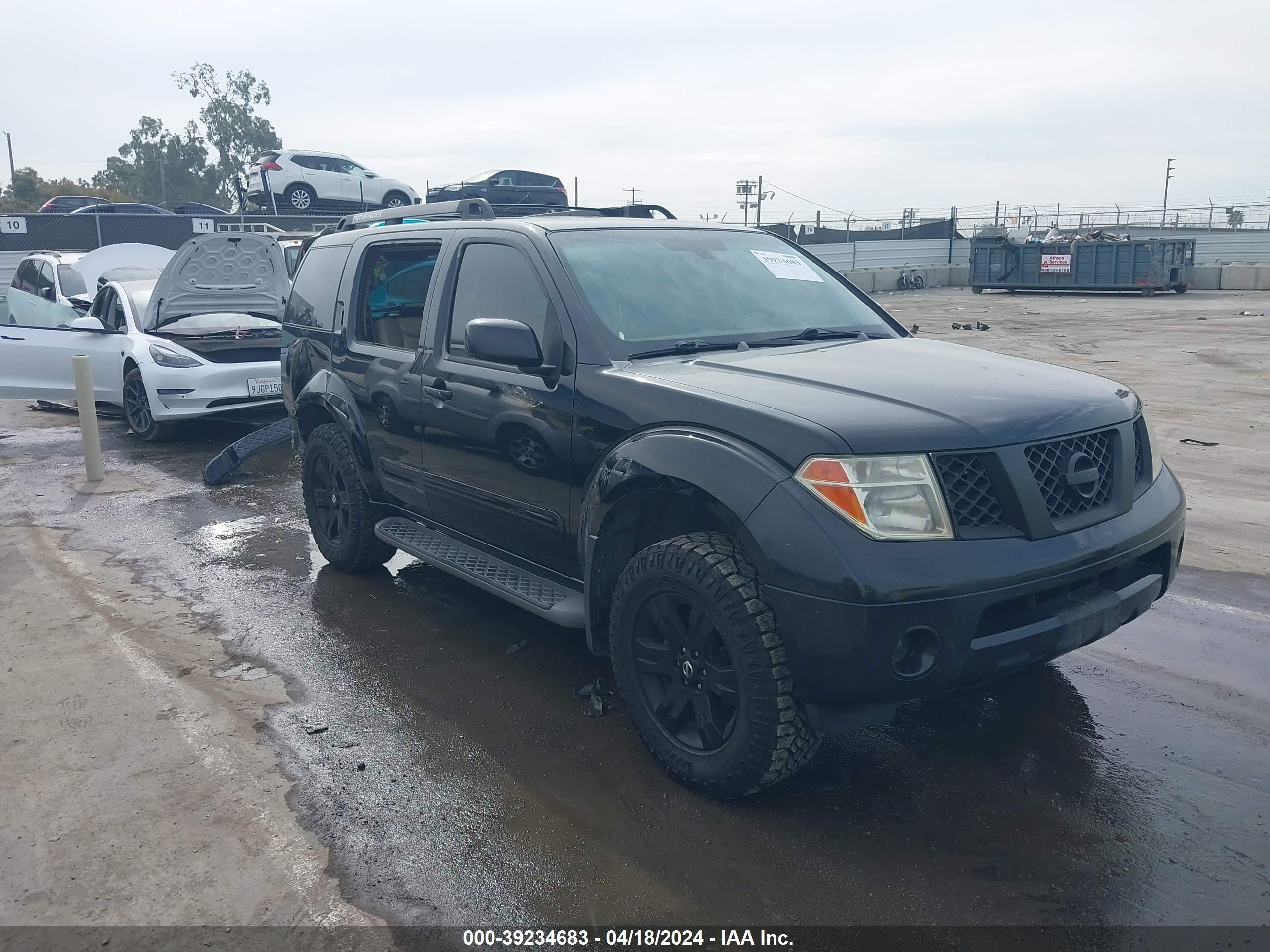 NISSAN PATHFINDER 2005 5n1ar18u75c733106