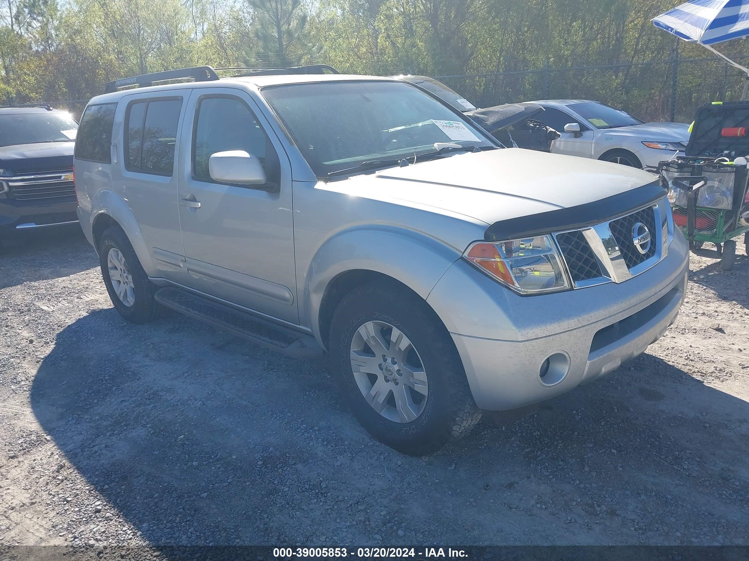 NISSAN PATHFINDER 2006 5n1ar18u76c615896