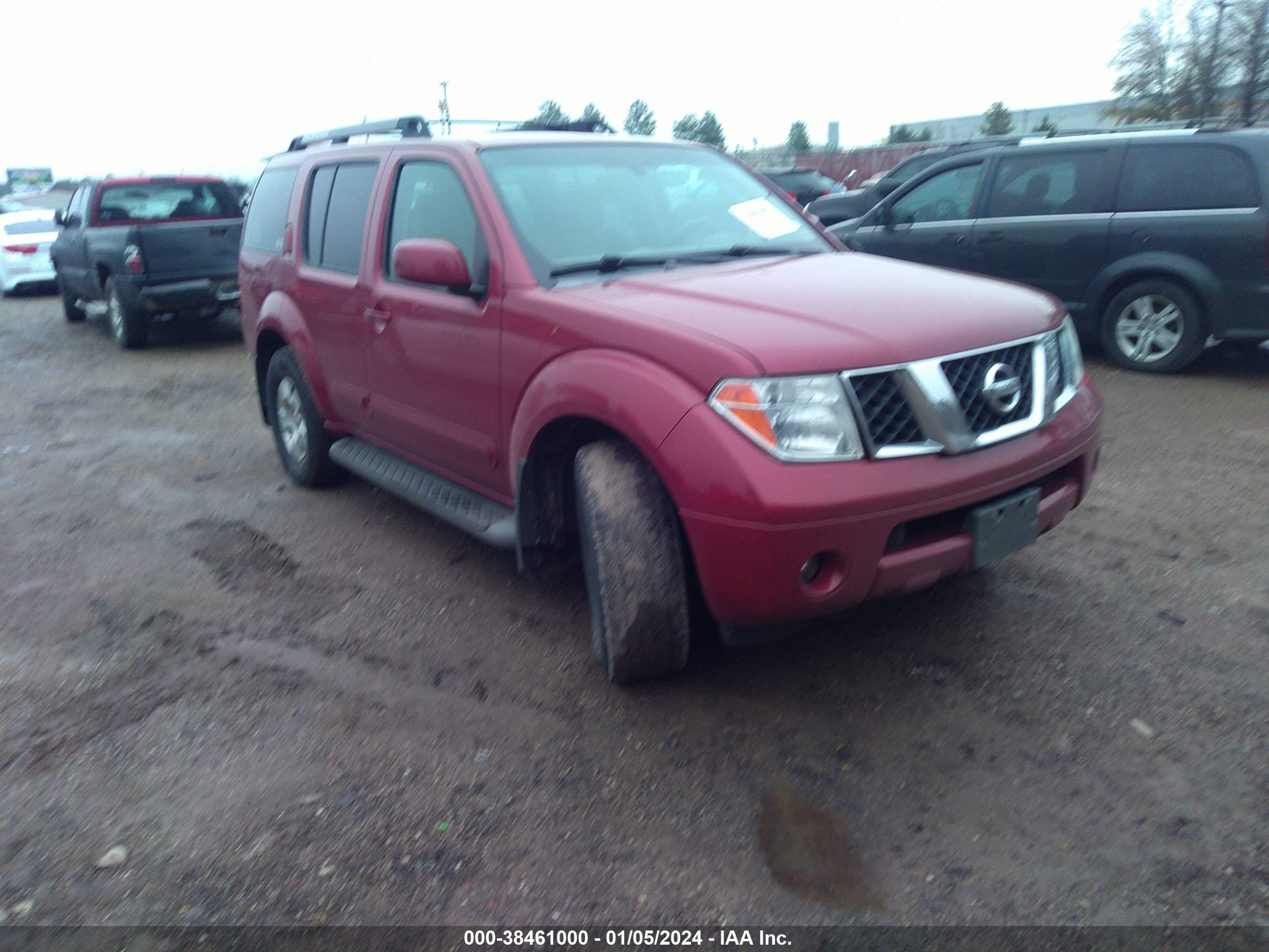 NISSAN PATHFINDER 2006 5n1ar18u76c651409