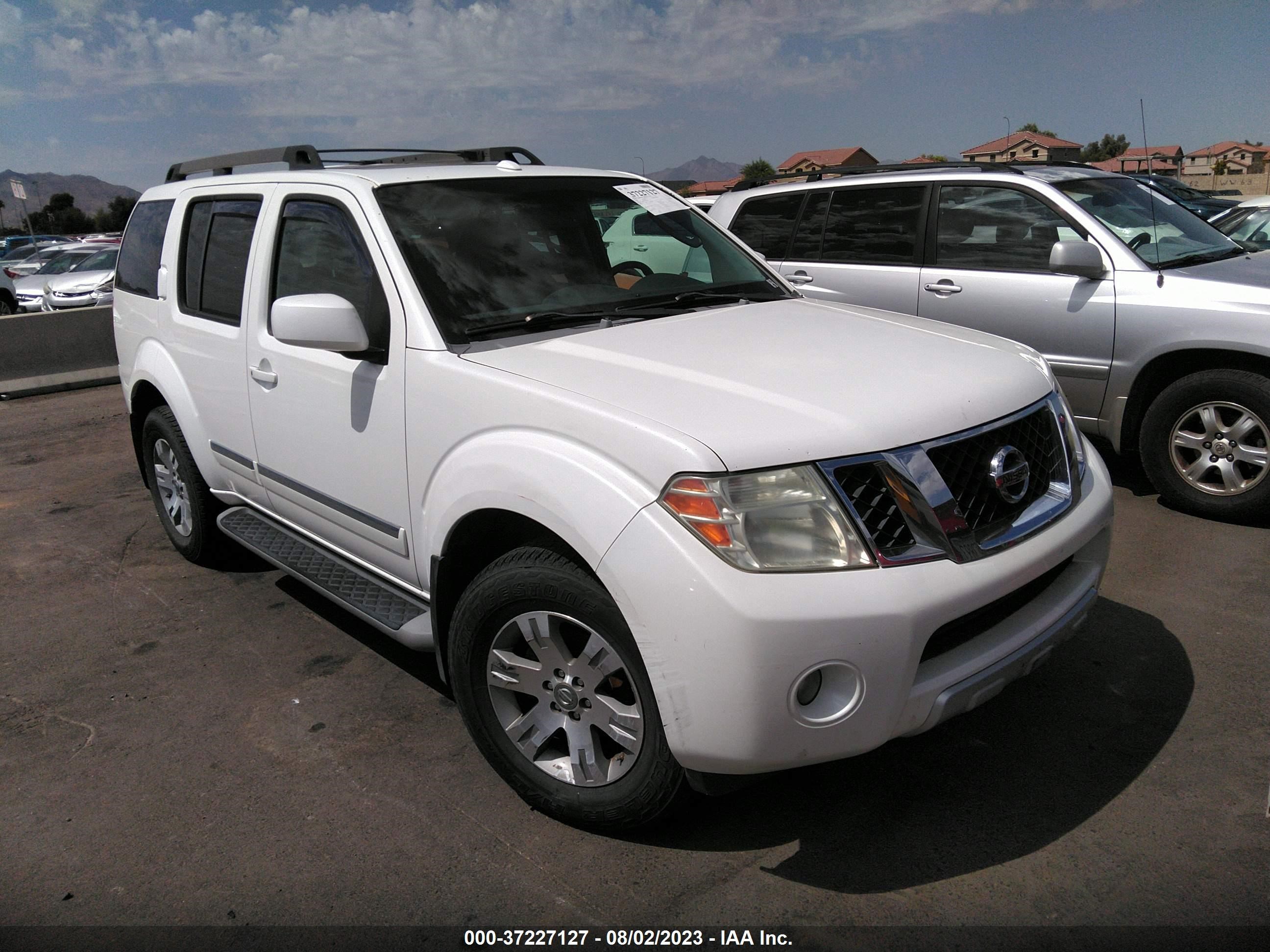 NISSAN PATHFINDER 2008 5n1ar18u78c624178