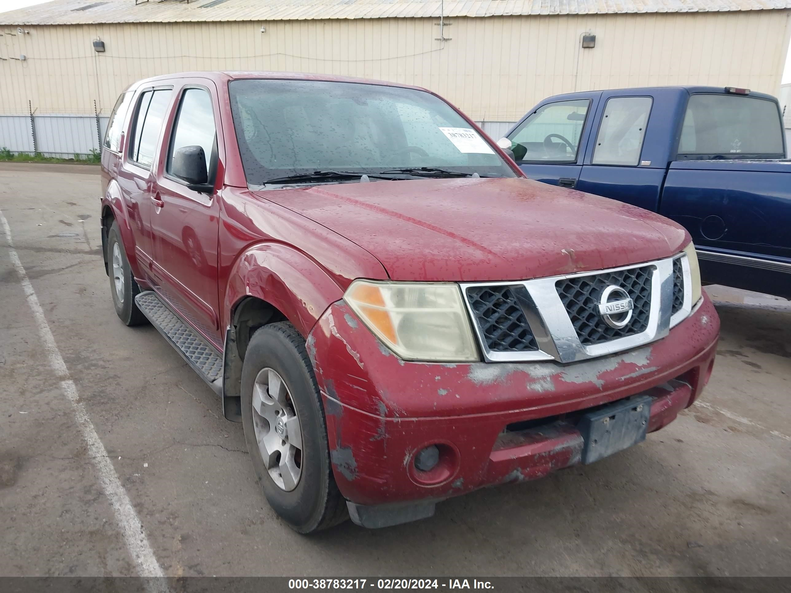 NISSAN PATHFINDER 2005 5n1ar18u85c769239