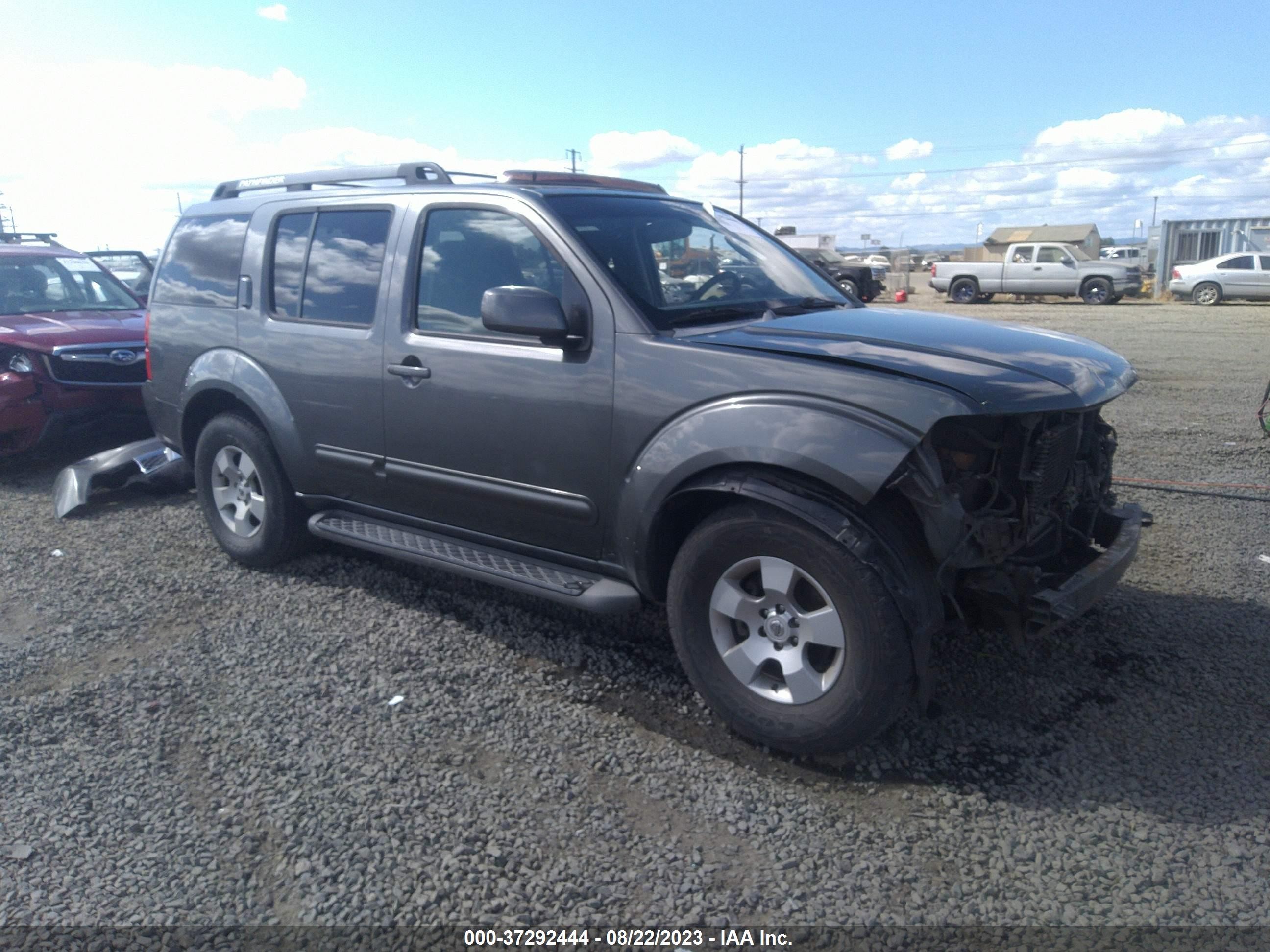 NISSAN PATHFINDER 2007 5n1ar18u87c637505