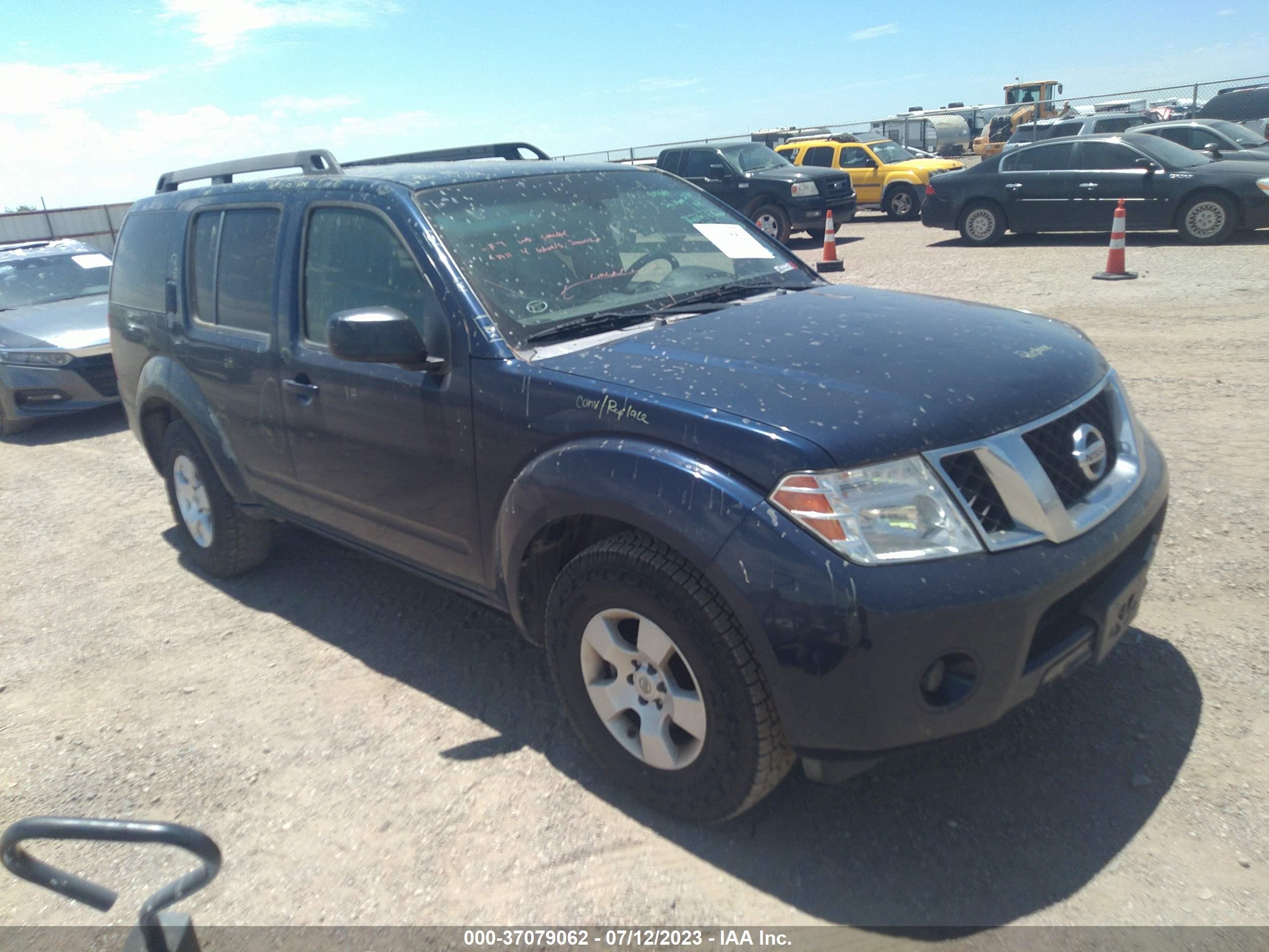 NISSAN PATHFINDER 2009 5n1ar18u89c603065