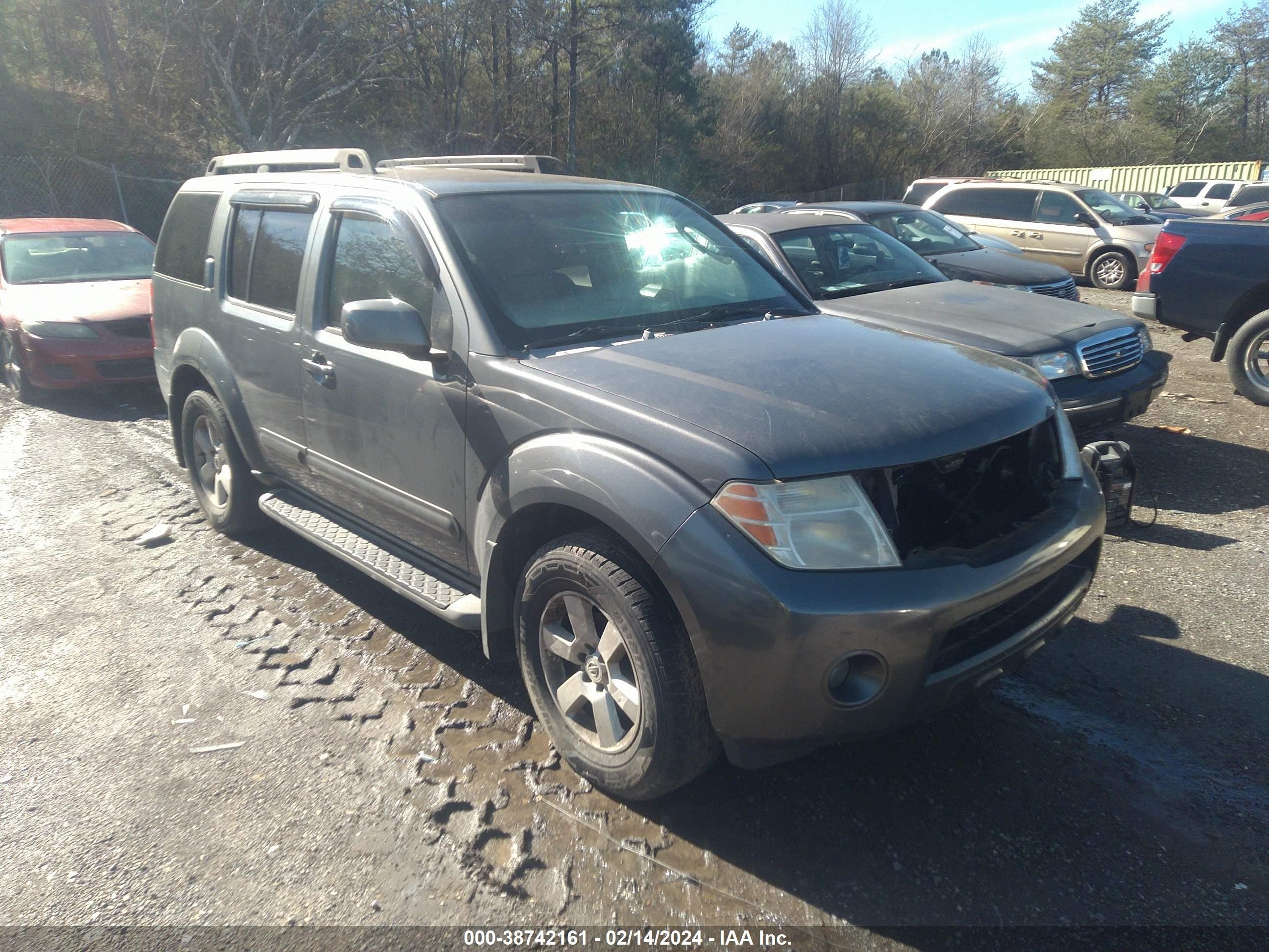 NISSAN PATHFINDER 2009 5n1ar18u89c616575