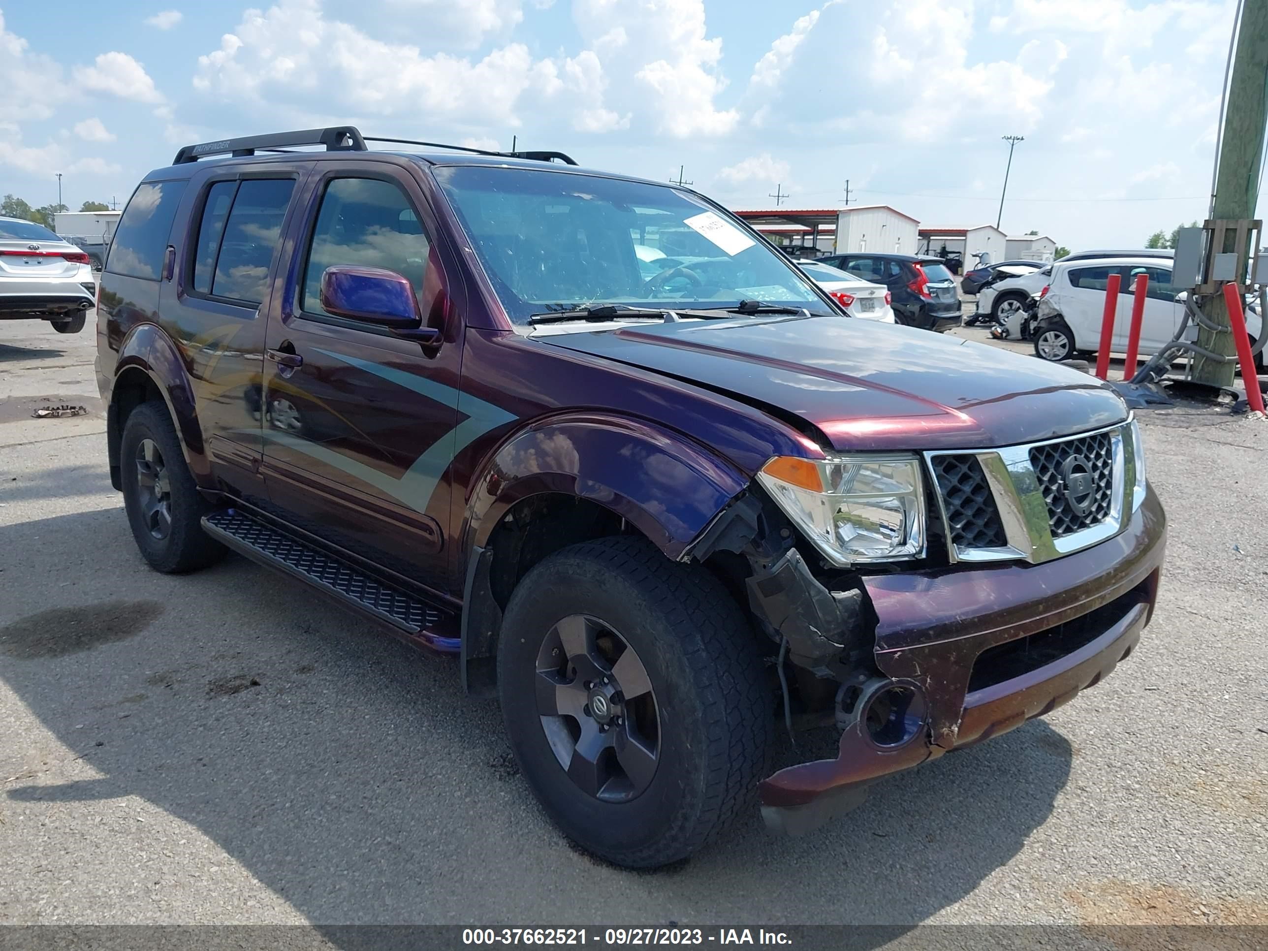 NISSAN PATHFINDER 2006 5n1ar18u96c633218