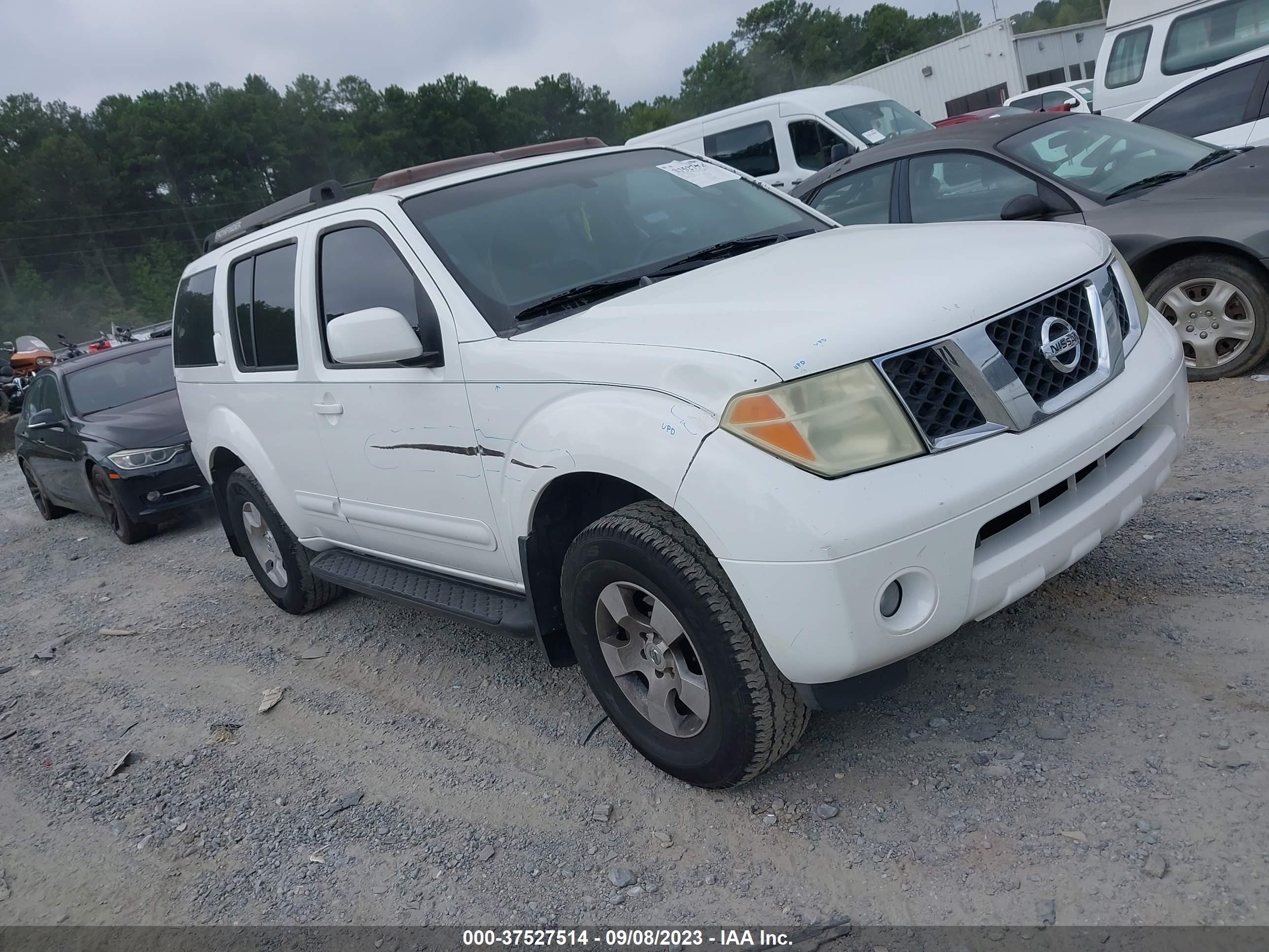 NISSAN PATHFINDER 2006 5n1ar18u96c657163