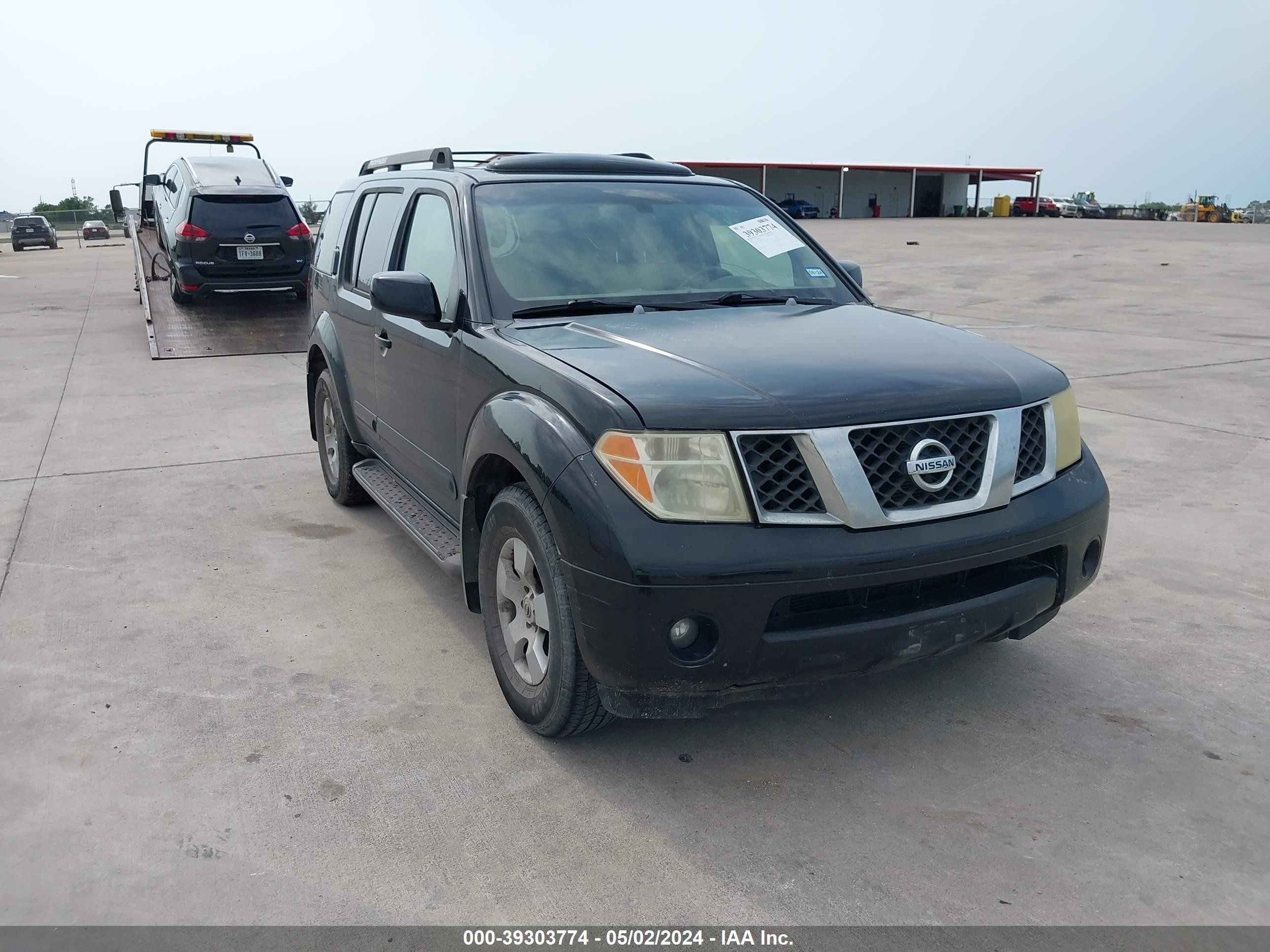 NISSAN PATHFINDER 2007 5n1ar18u97c606005