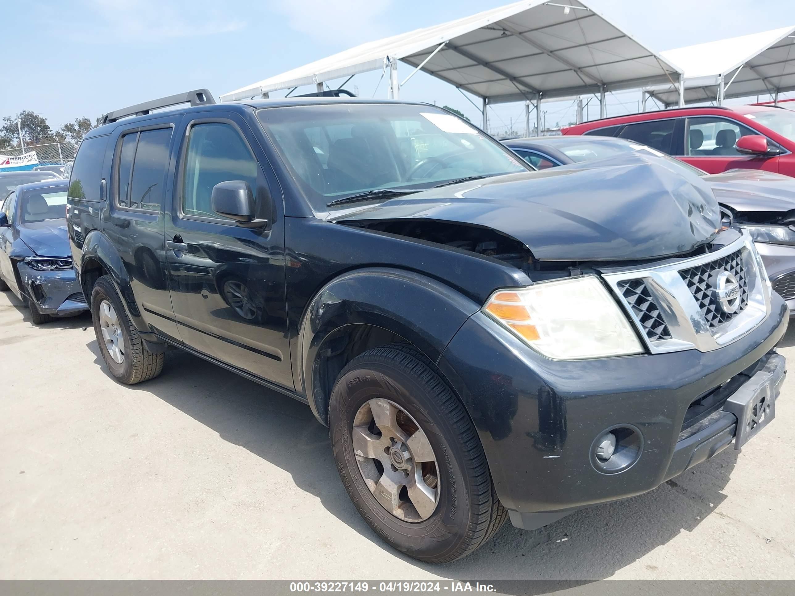 NISSAN PATHFINDER 2009 5n1ar18u99c618206