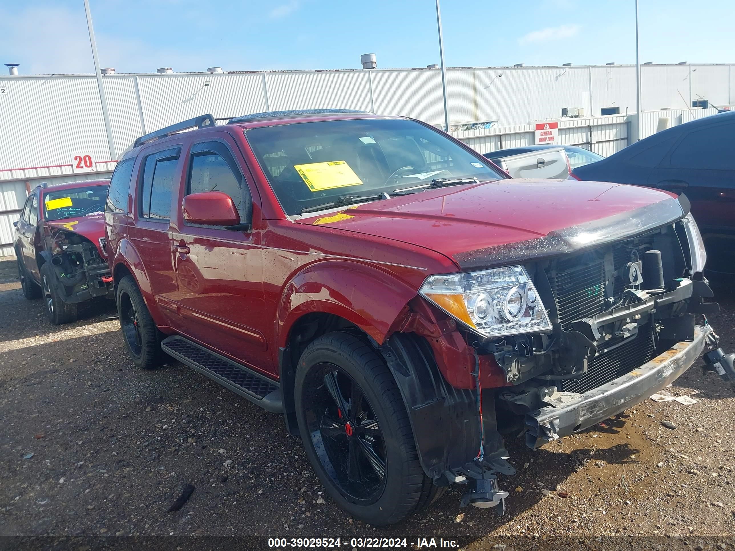 NISSAN PATHFINDER 2005 5n1ar18ux5c719149