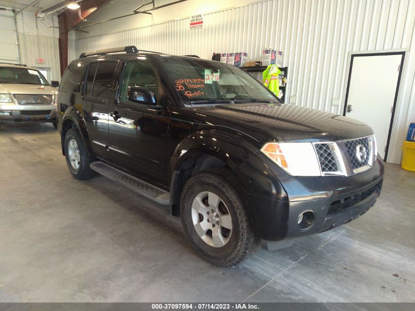 NISSAN PATHFINDER 2005 5n1ar18ux5c784325