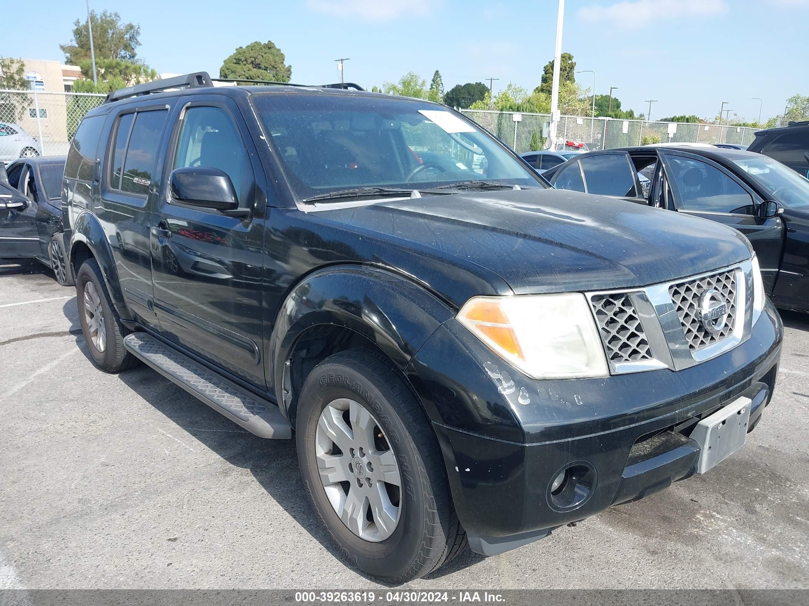 NISSAN PATHFINDER 2006 5n1ar18ux6c610708