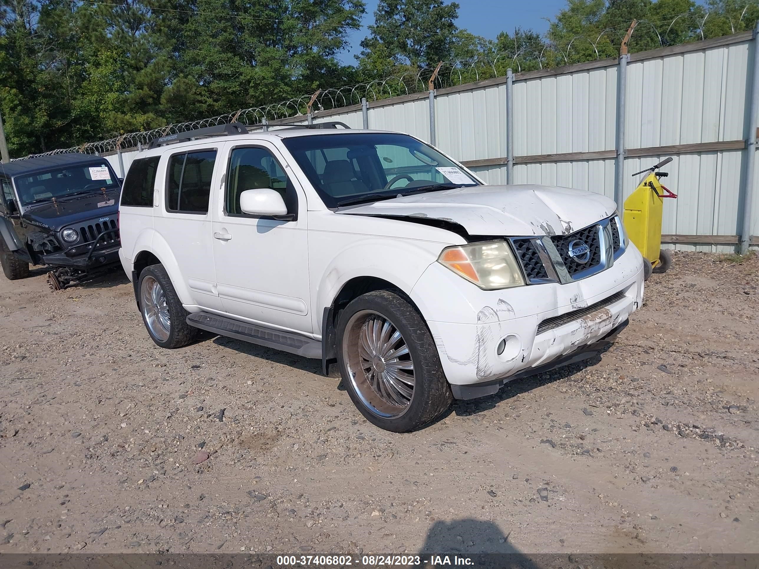 NISSAN PATHFINDER 2006 5n1ar18ux6c627217