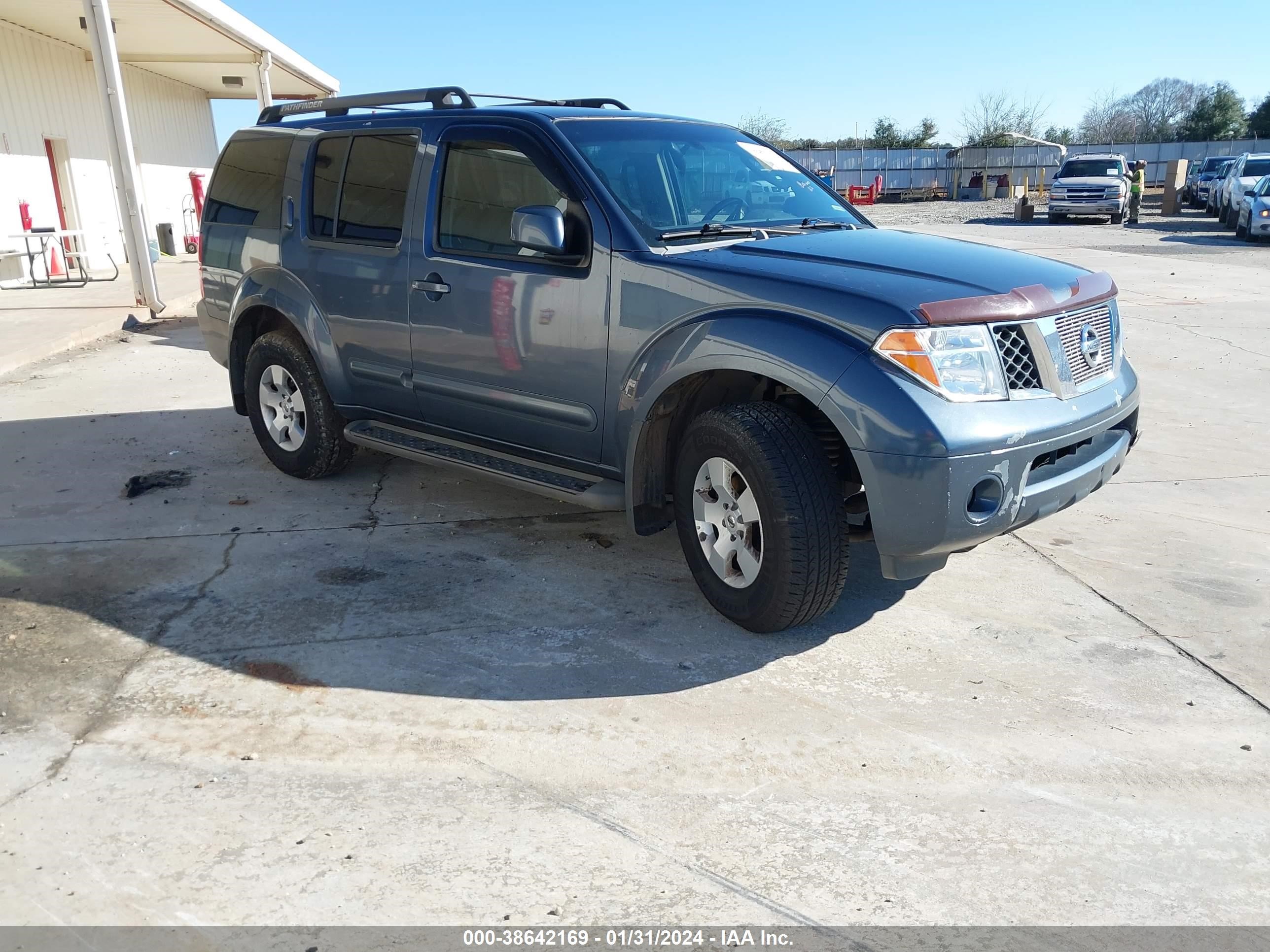 NISSAN PATHFINDER 2006 5n1ar18ux6c681150