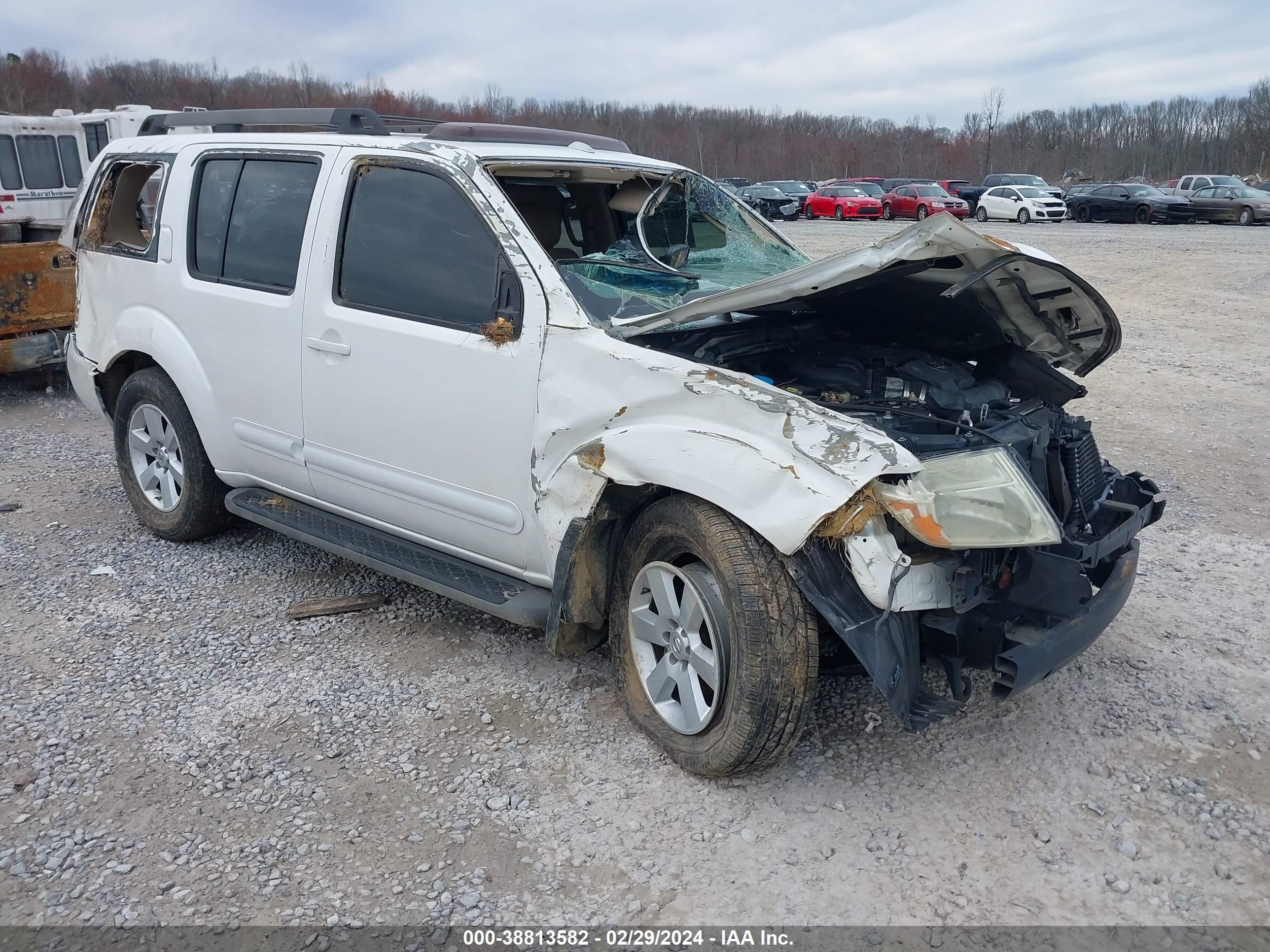 NISSAN PATHFINDER 2008 5n1ar18ux8c607228