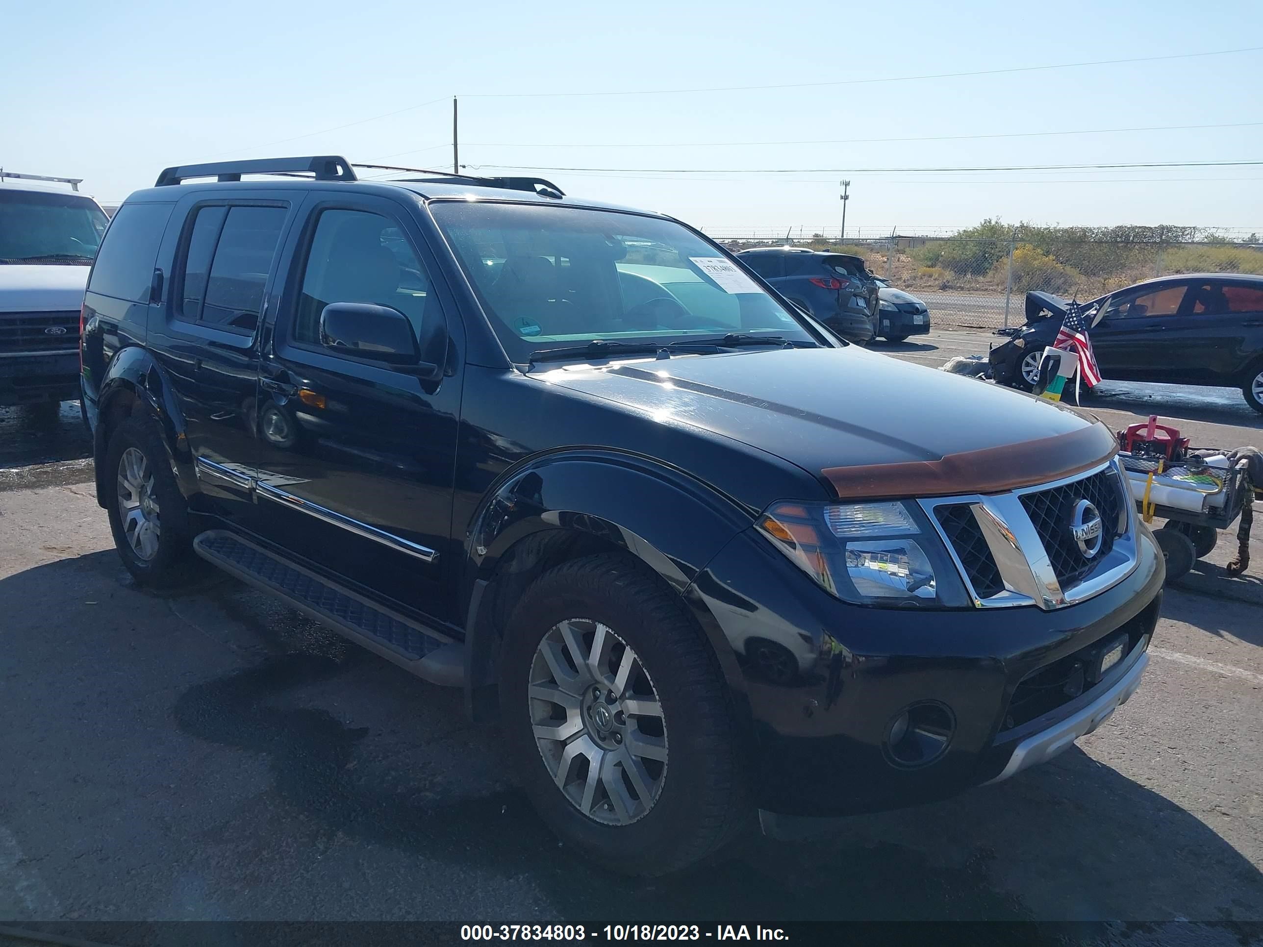 NISSAN PATHFINDER 2009 5n1ar18ux9c613502