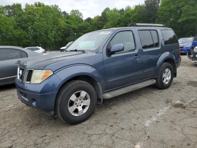 NISSAN PATHFINDER 2005 5n1ar18w05c704208