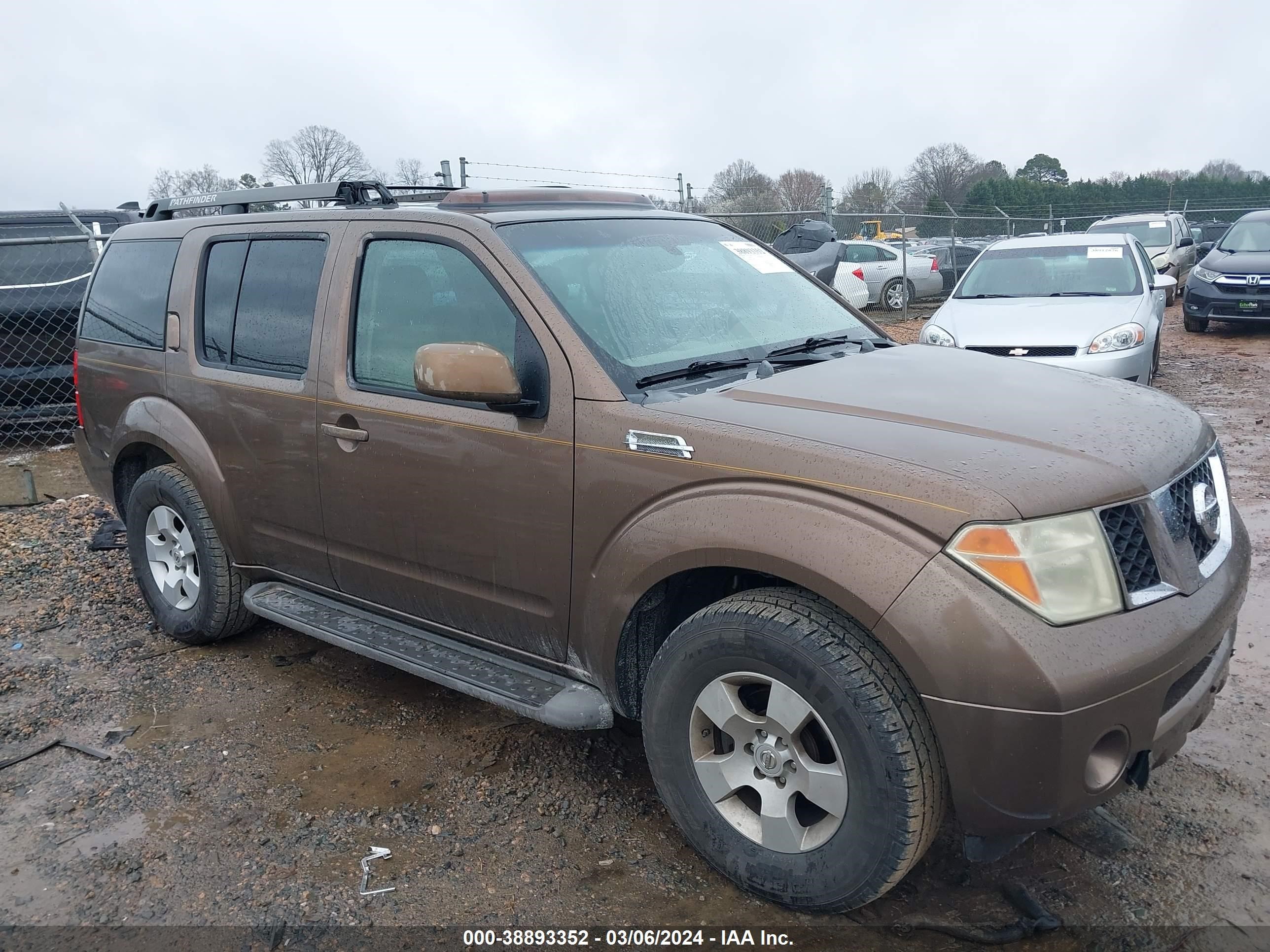 NISSAN PATHFINDER 2005 5n1ar18w15c722992