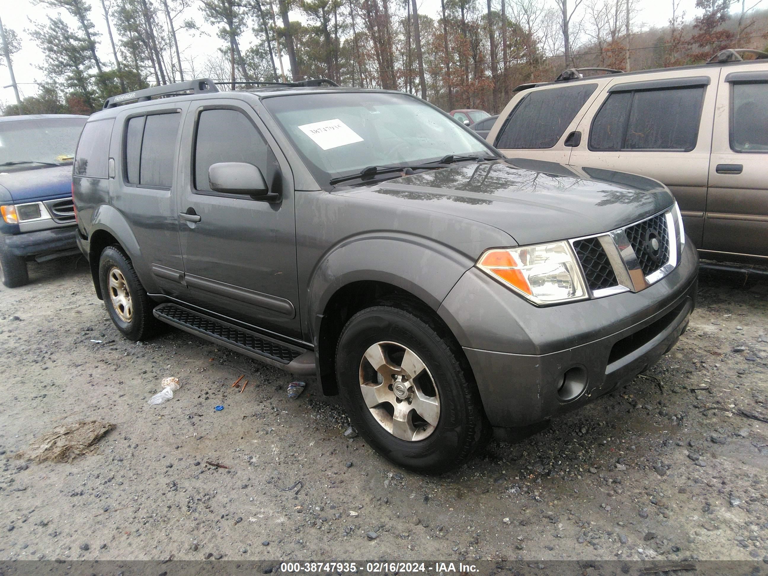 NISSAN PATHFINDER 2006 5n1ar18w16c622019