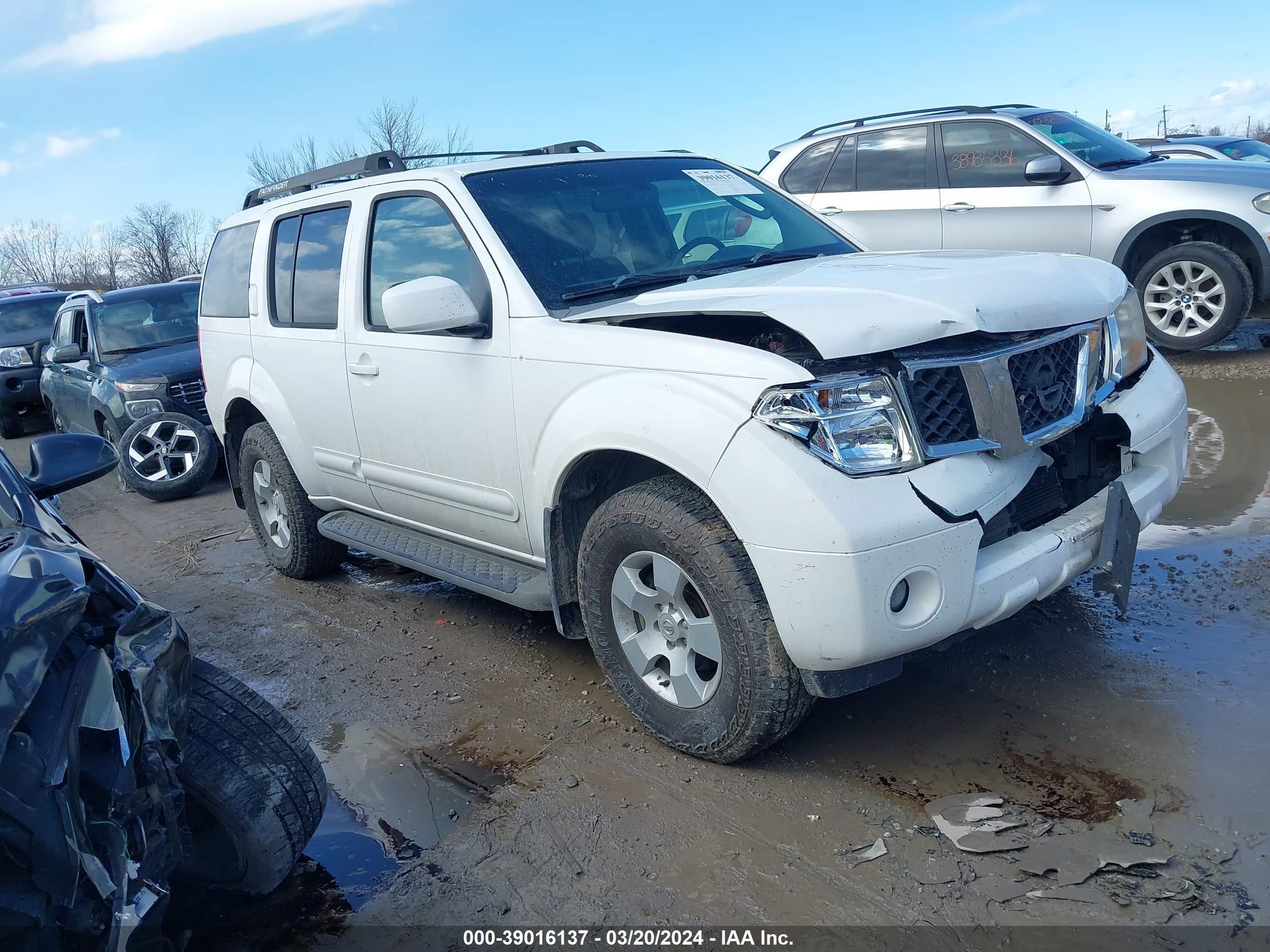 NISSAN PATHFINDER 2007 5n1ar18w17c645768