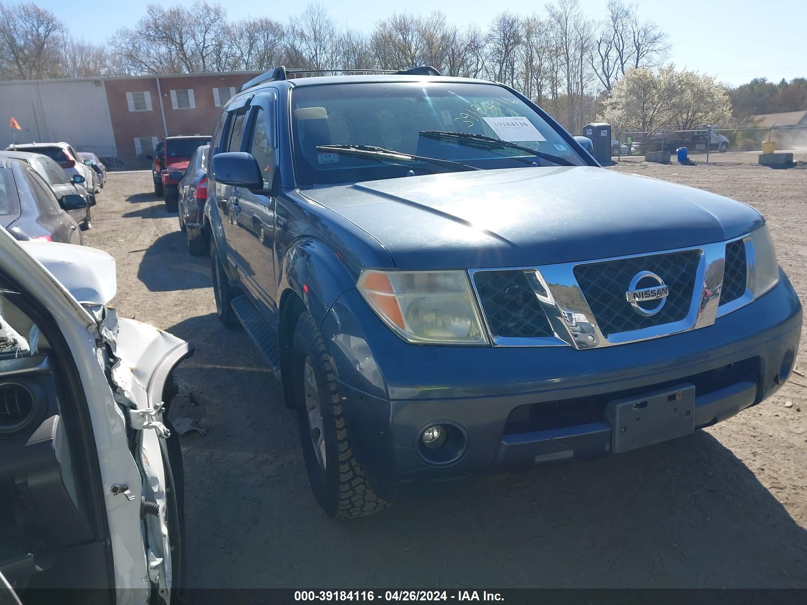 NISSAN PATHFINDER 2007 5n1ar18w27c633340