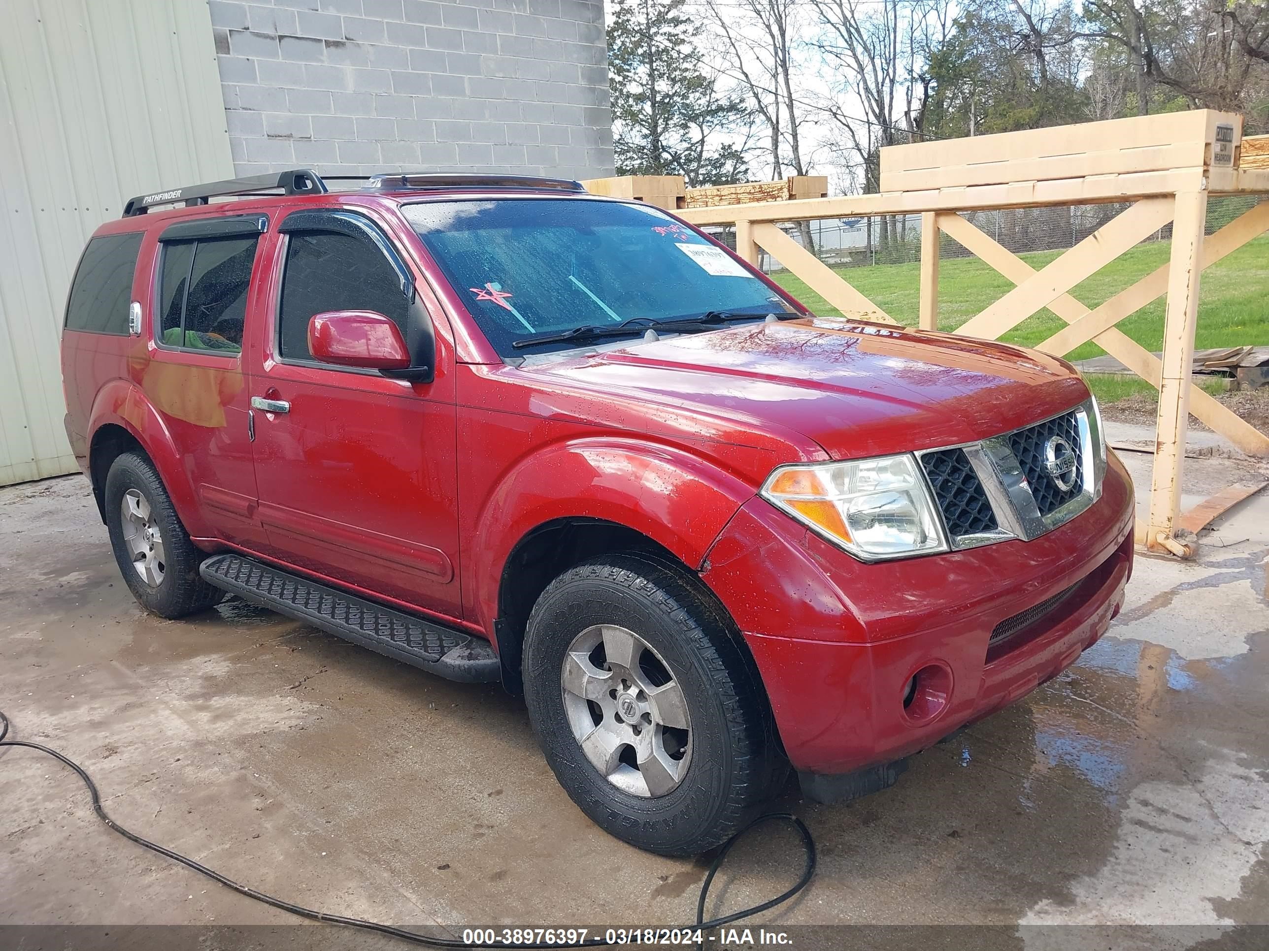 NISSAN PATHFINDER 2006 5n1ar18w36c648640