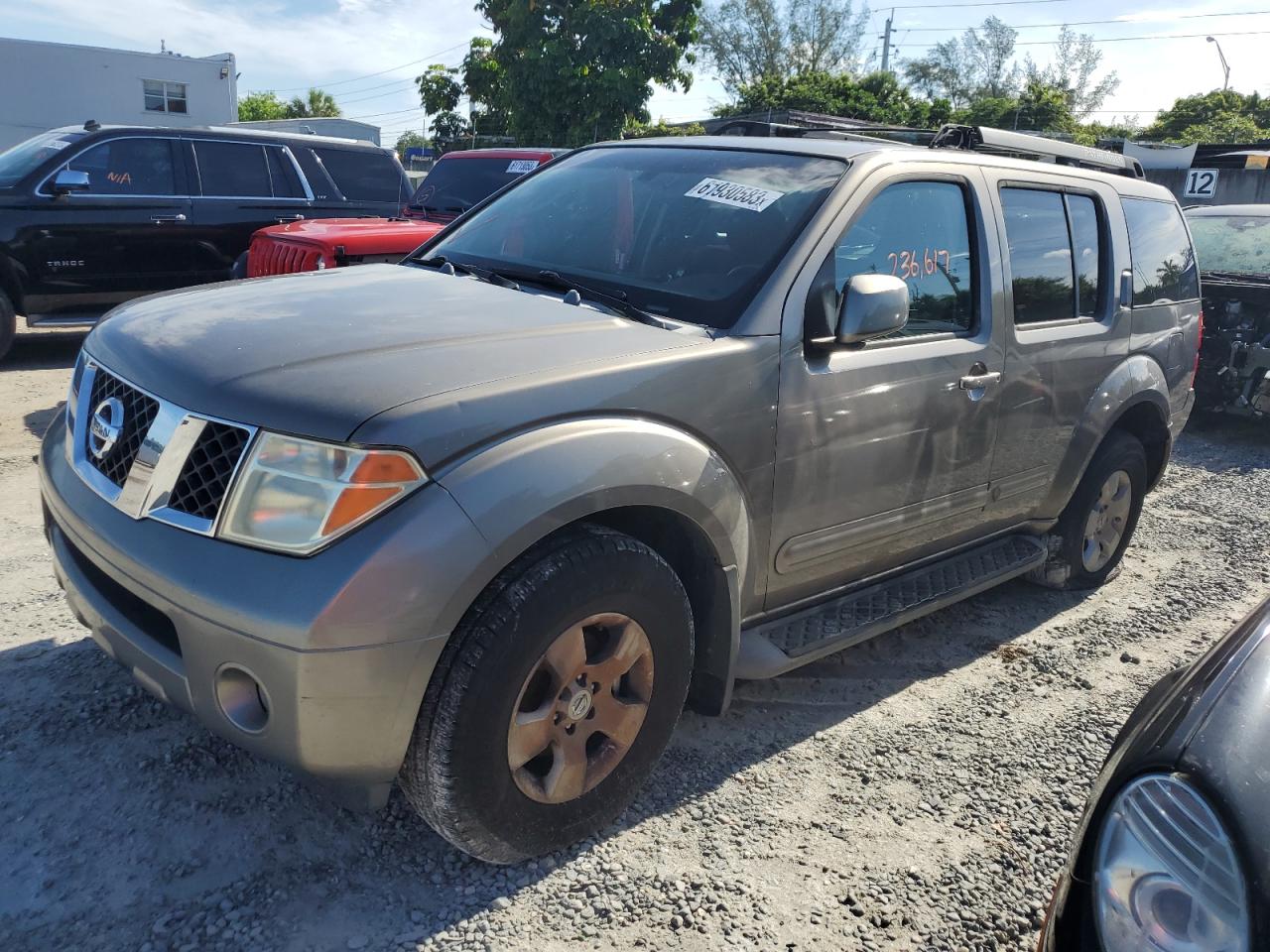 NISSAN PATHFINDER 2005 5n1ar18w45c742332