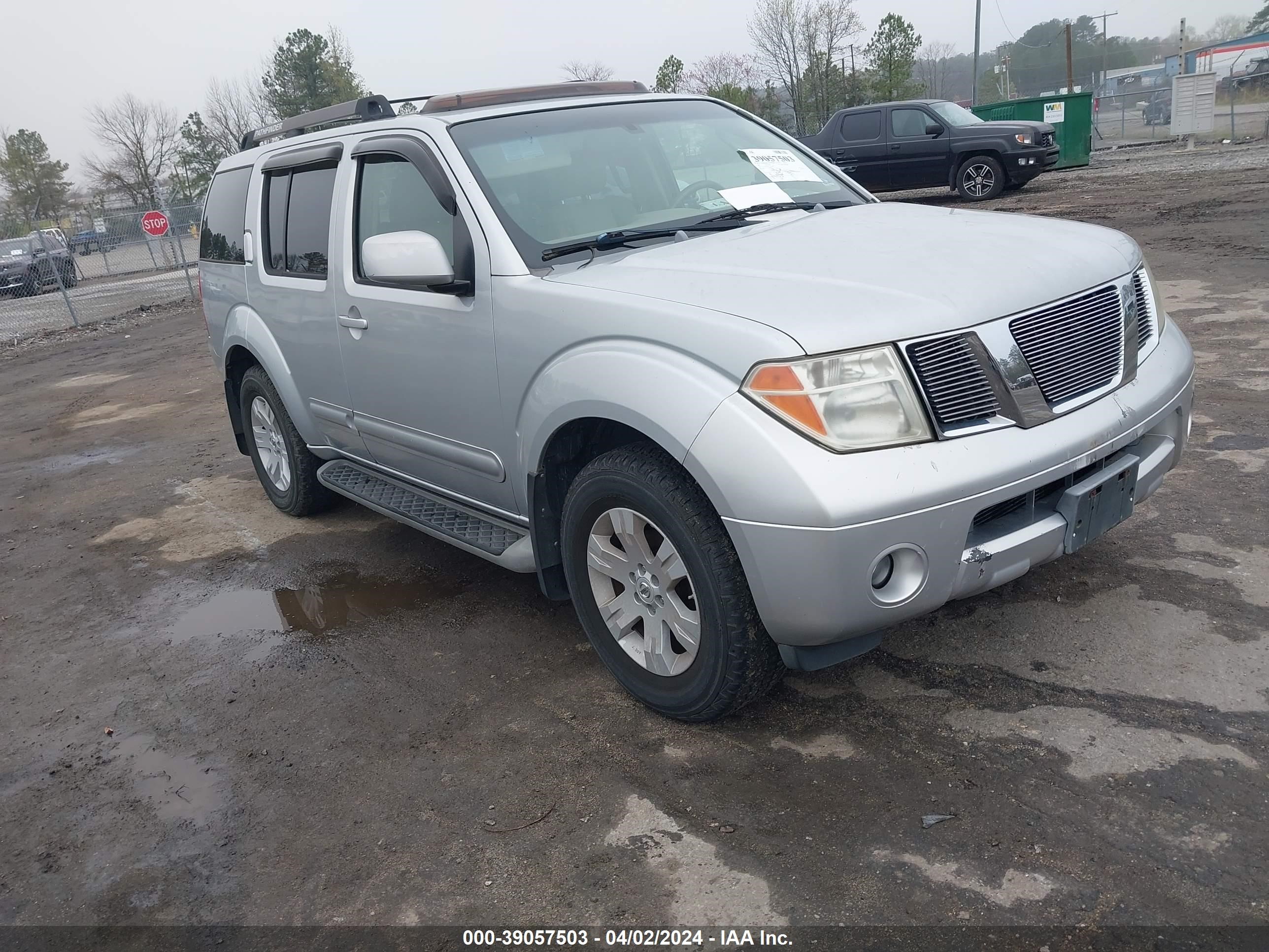 NISSAN PATHFINDER 2007 5n1ar18w47c617138