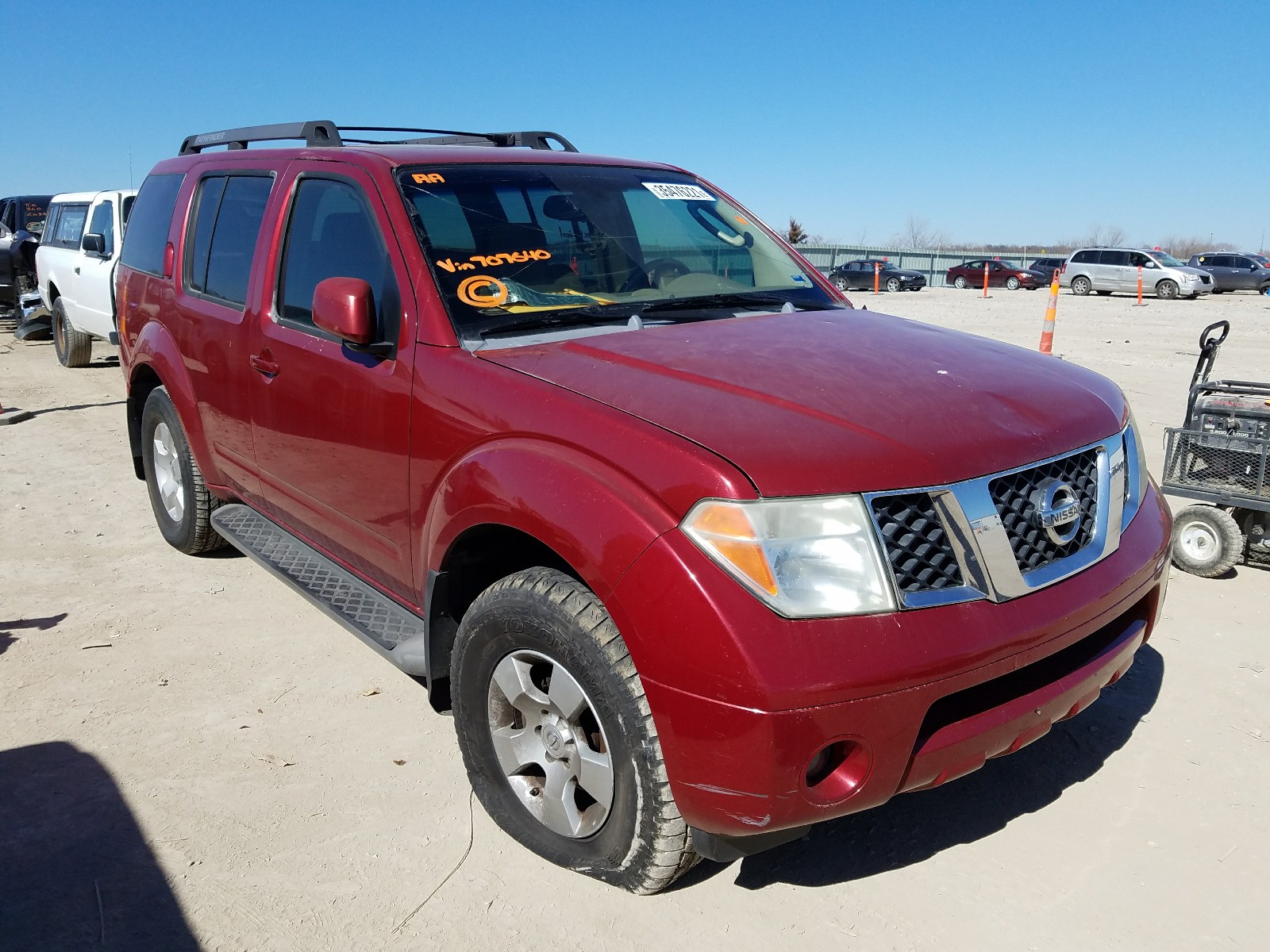 NISSAN PATHFINDER 2005 5n1ar18w55c707640