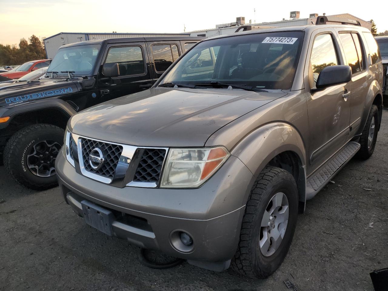 NISSAN PATHFINDER 2005 5n1ar18w55c760807