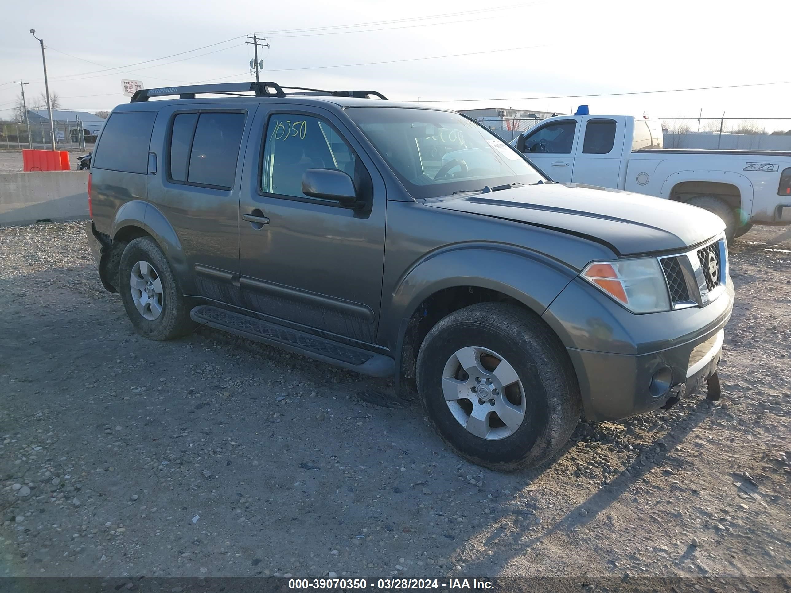 NISSAN PATHFINDER 2005 5n1ar18w65c733146