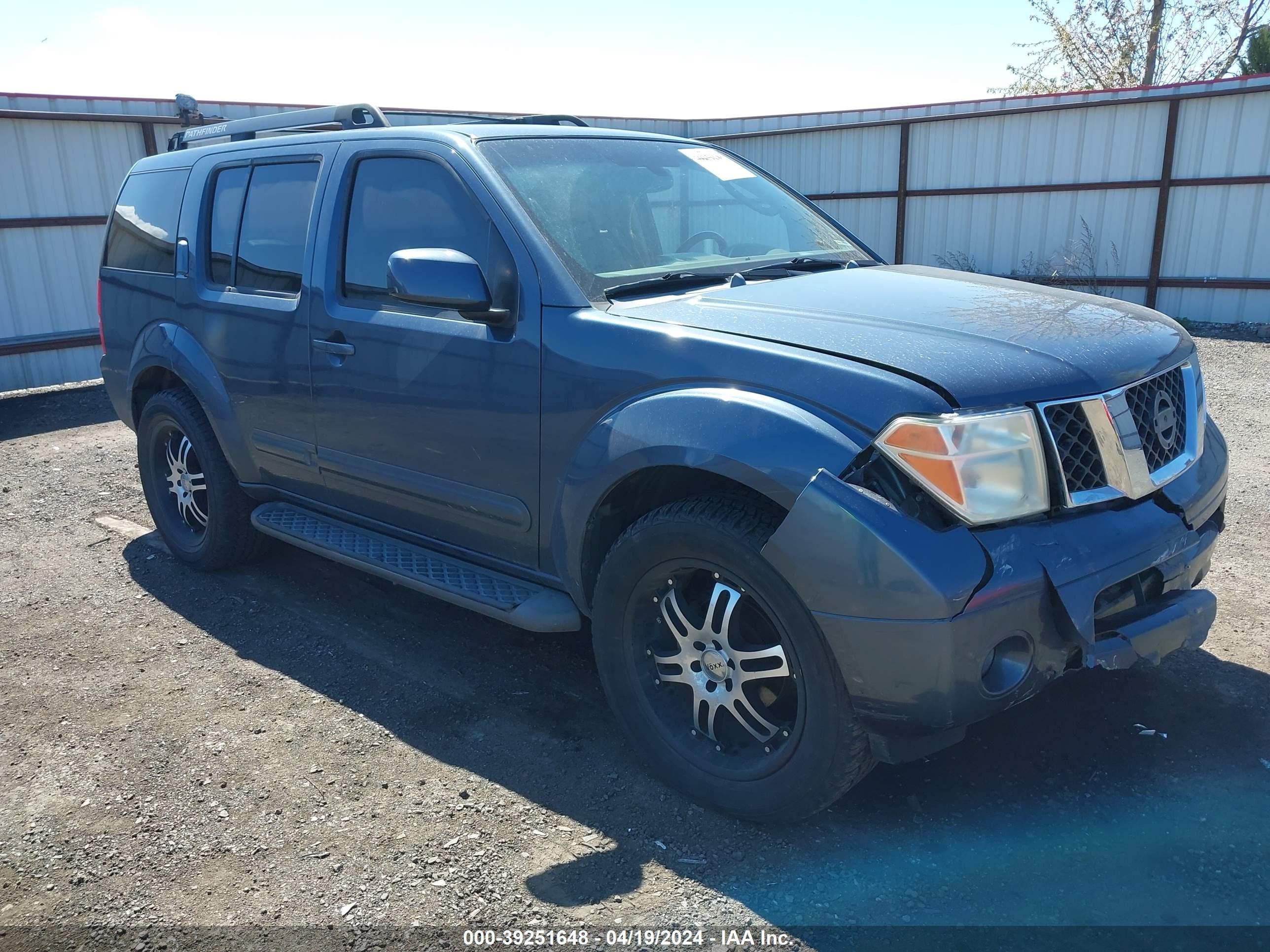 NISSAN PATHFINDER 2006 5n1ar18w76c618976