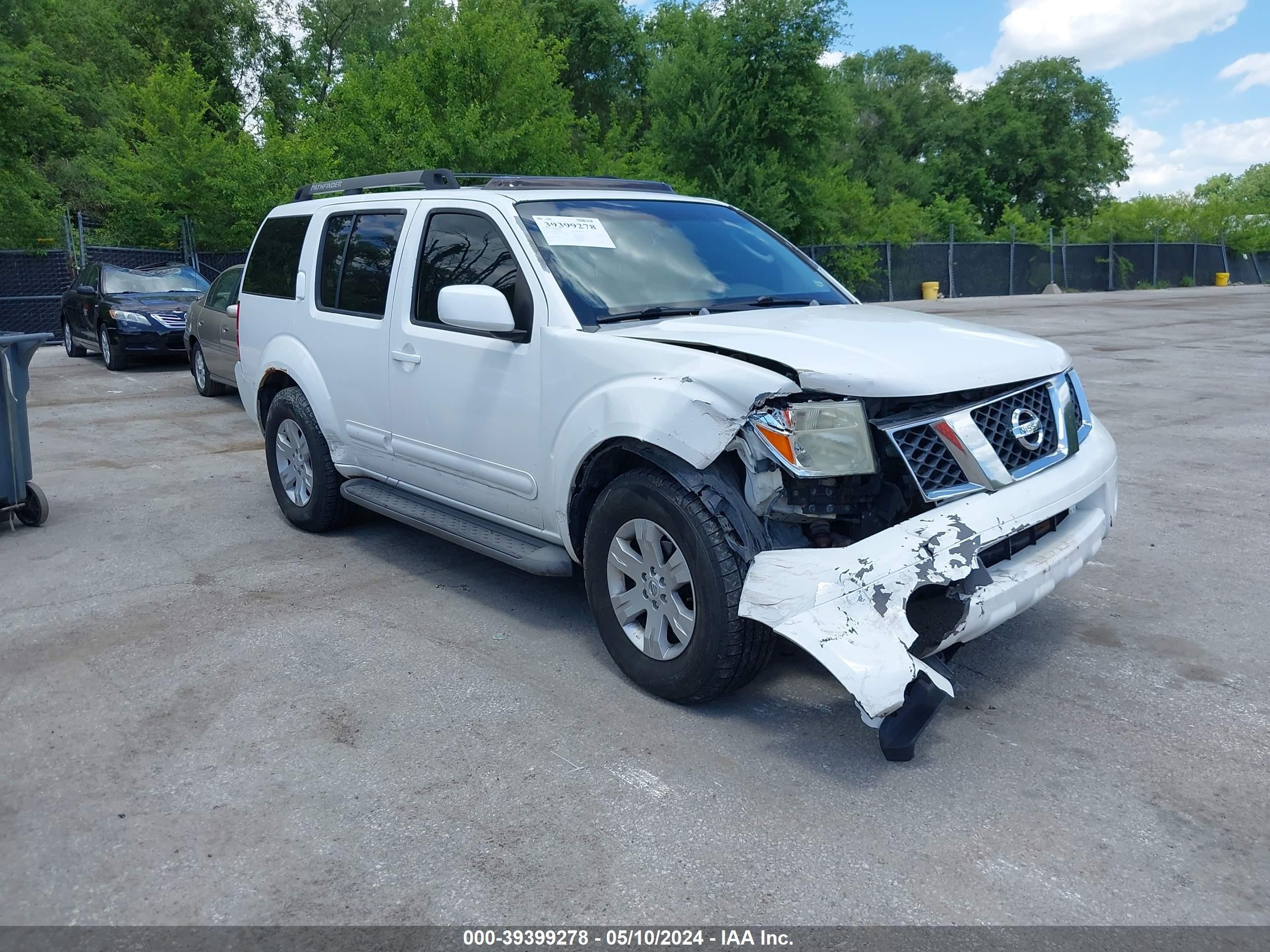 NISSAN PATHFINDER 2006 5n1ar18w76c650066