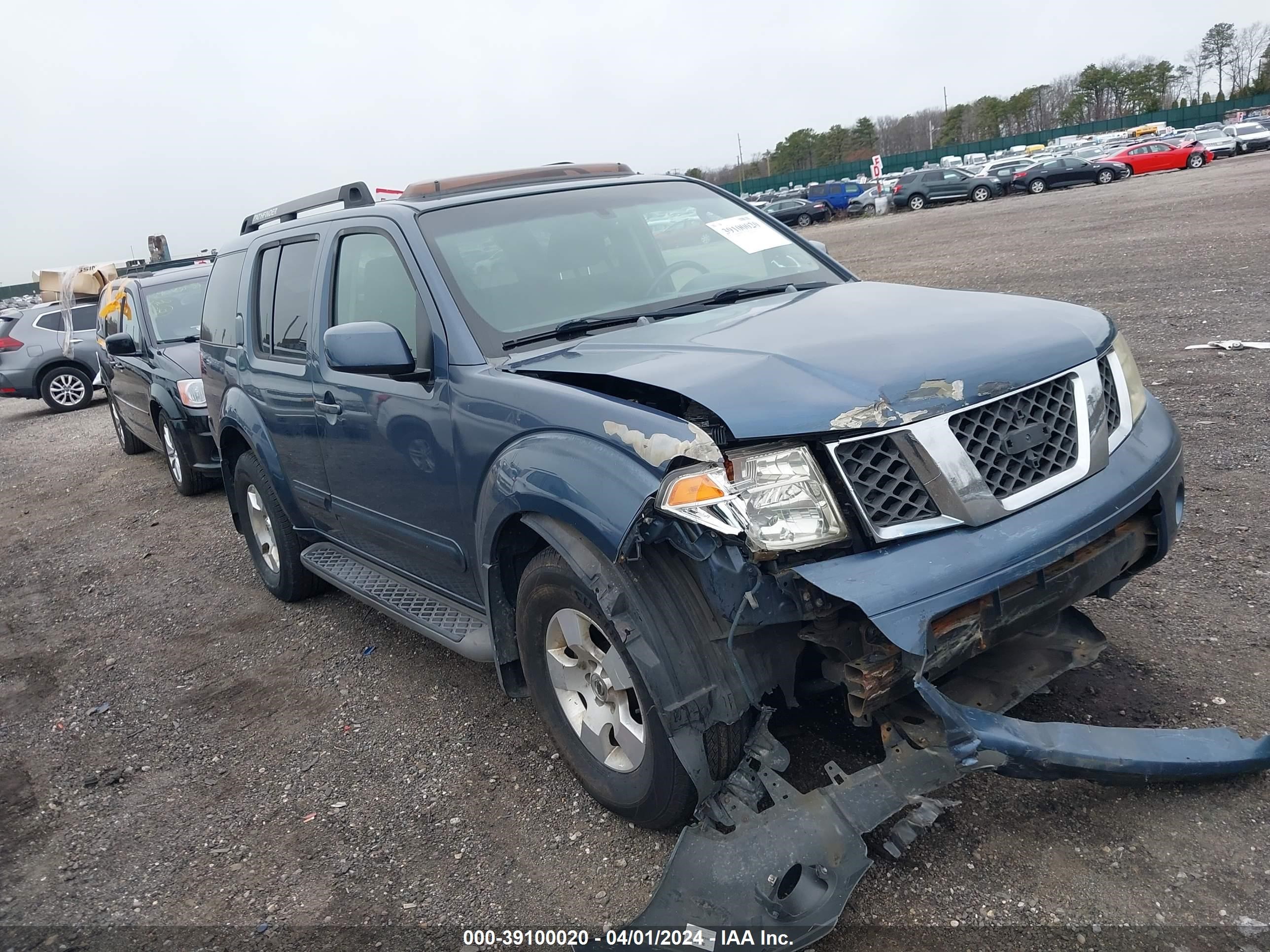 NISSAN PATHFINDER 2007 5n1ar18w77c632507