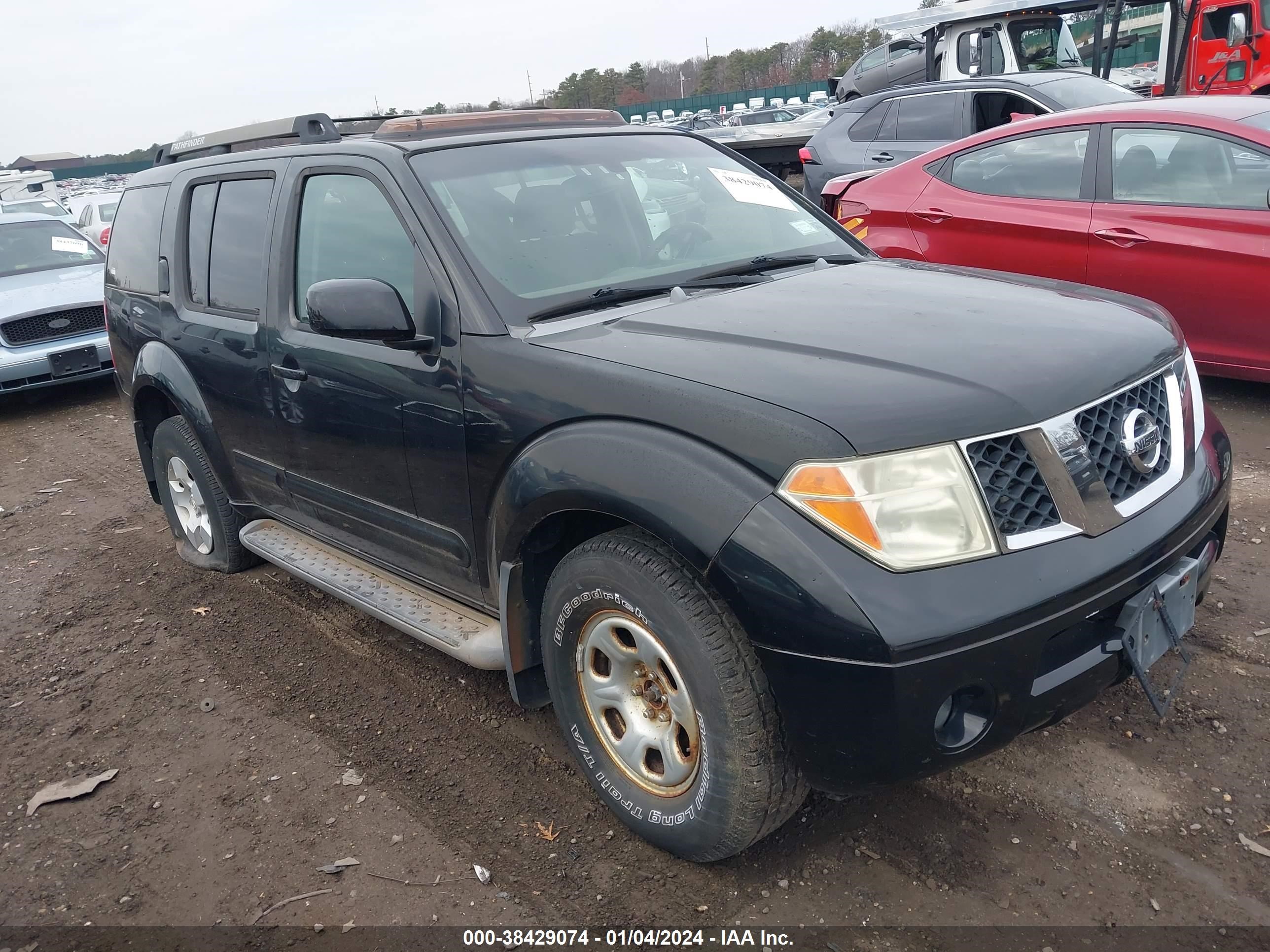 NISSAN PATHFINDER 2005 5n1ar18w85c758369