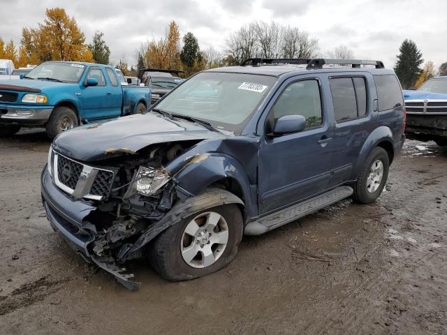 NISSAN PATHFINDER 2006 5n1ar18w86c610160