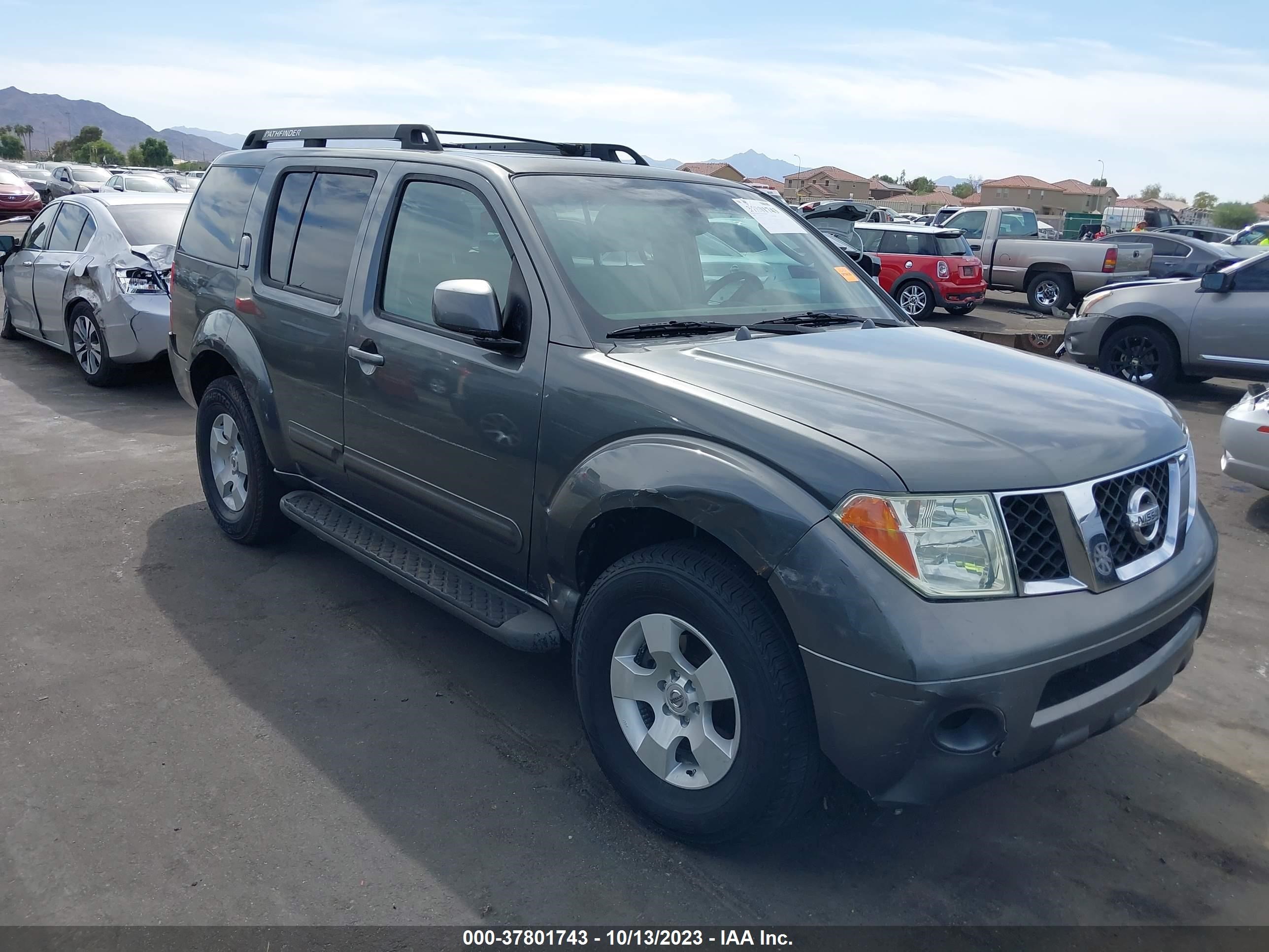 NISSAN PATHFINDER 2006 5n1ar18w86c627007