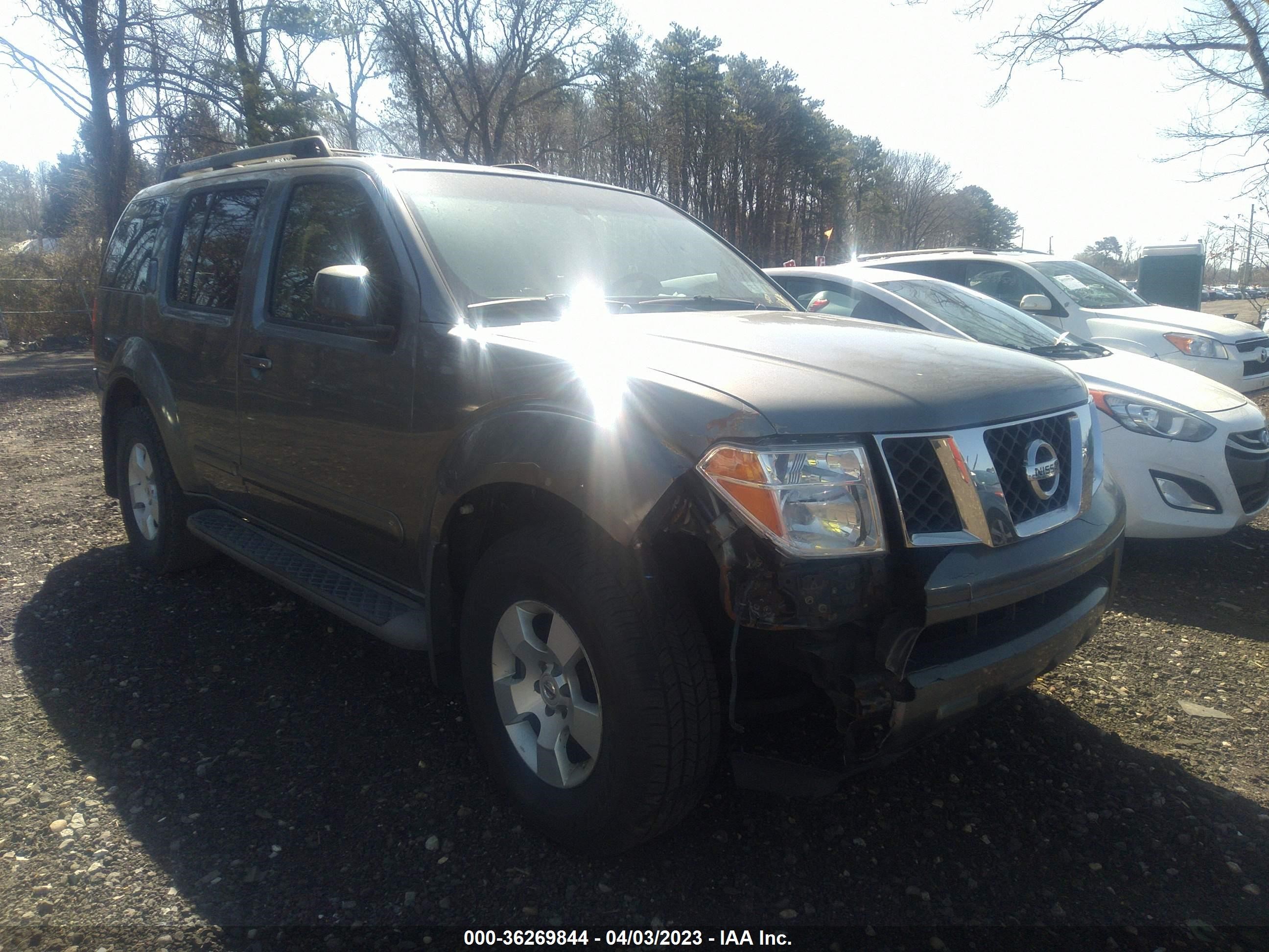 NISSAN PATHFINDER 2007 5n1ar18w87c604361