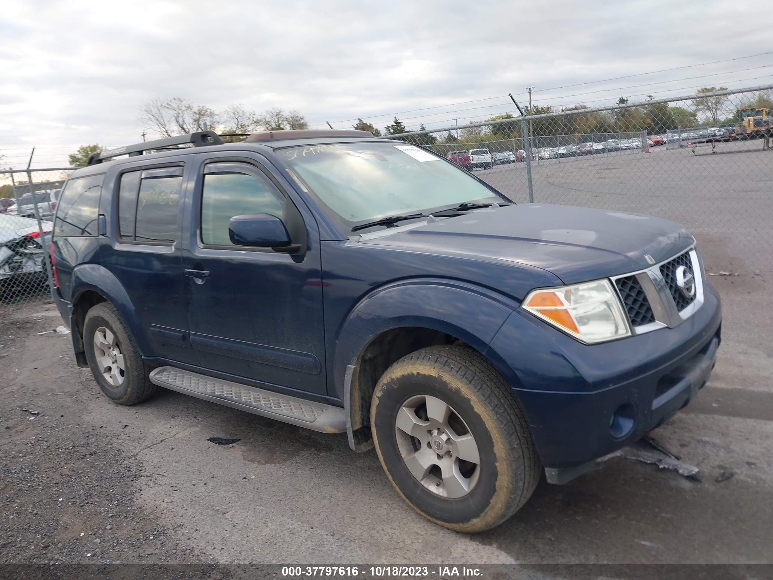 NISSAN PATHFINDER 2006 5n1ar18w96c610071