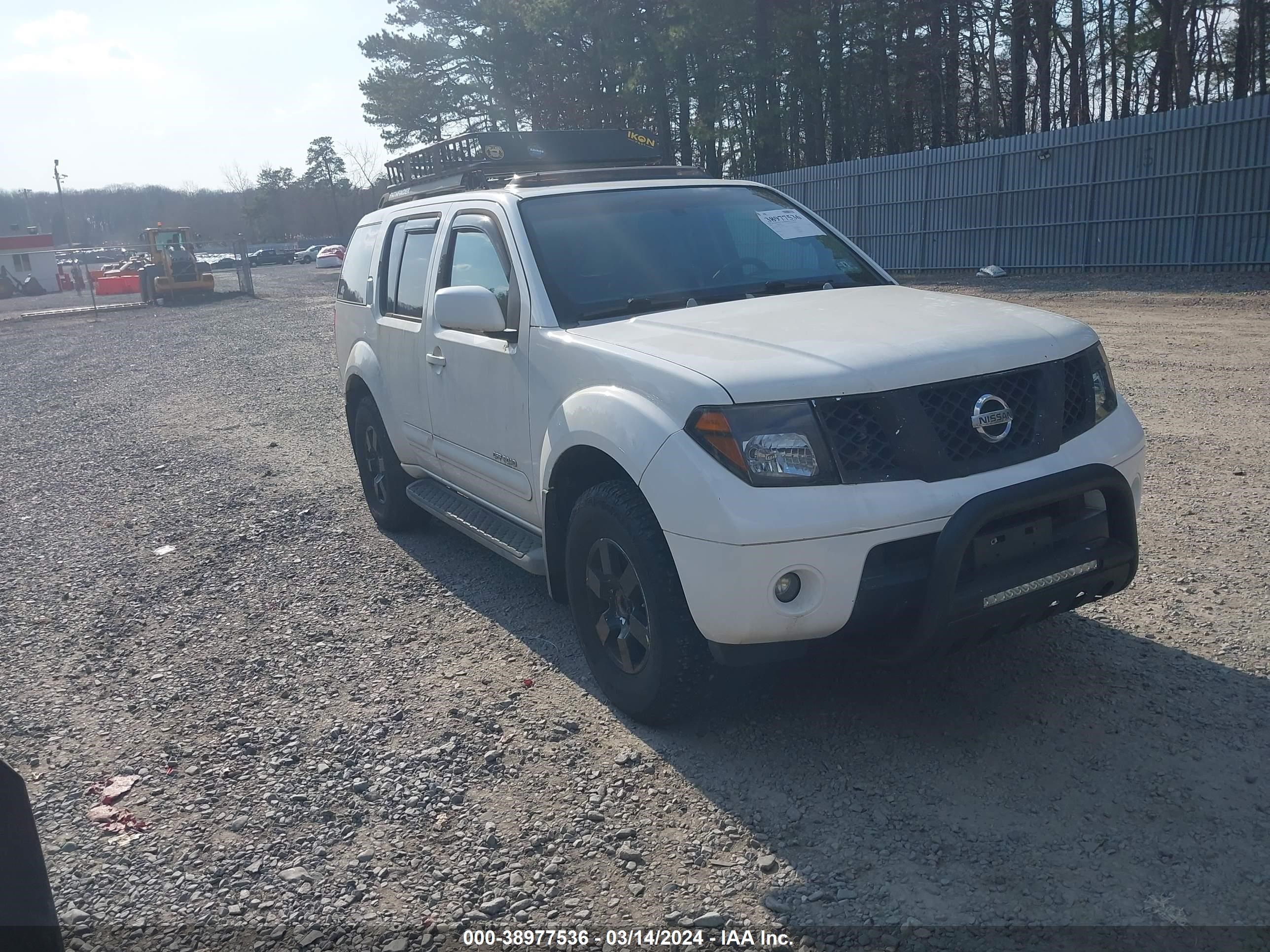 NISSAN PATHFINDER 2005 5n1ar18wx5c734199